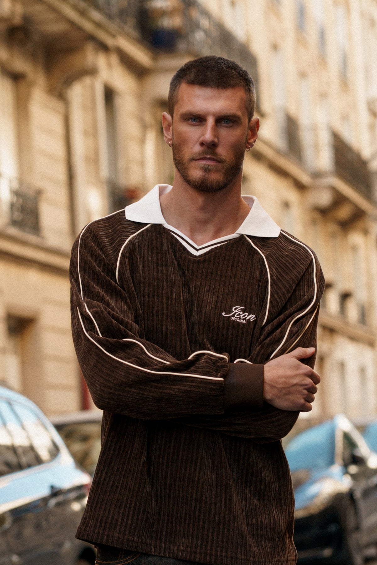 Sweat ICON Marius - marron