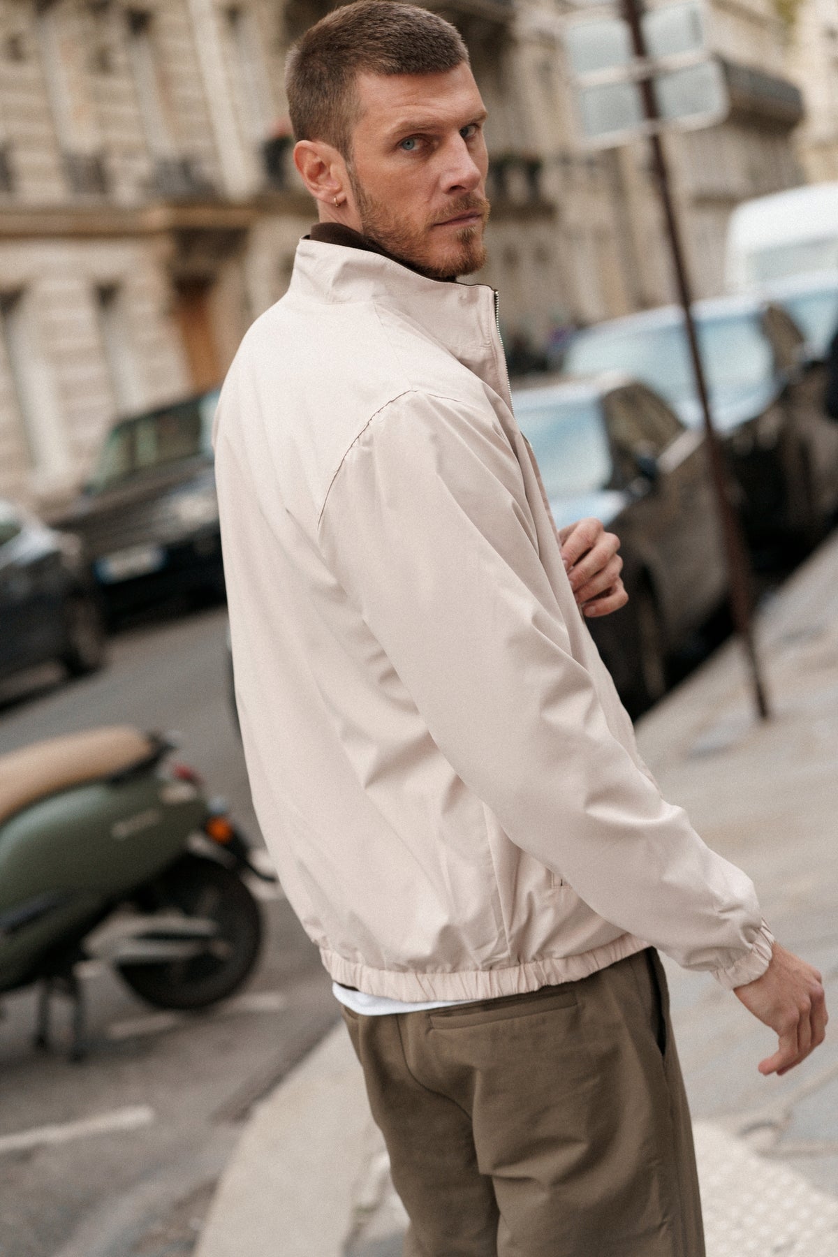 Blouson Clément réversible - beige / marron-thumbmail-5