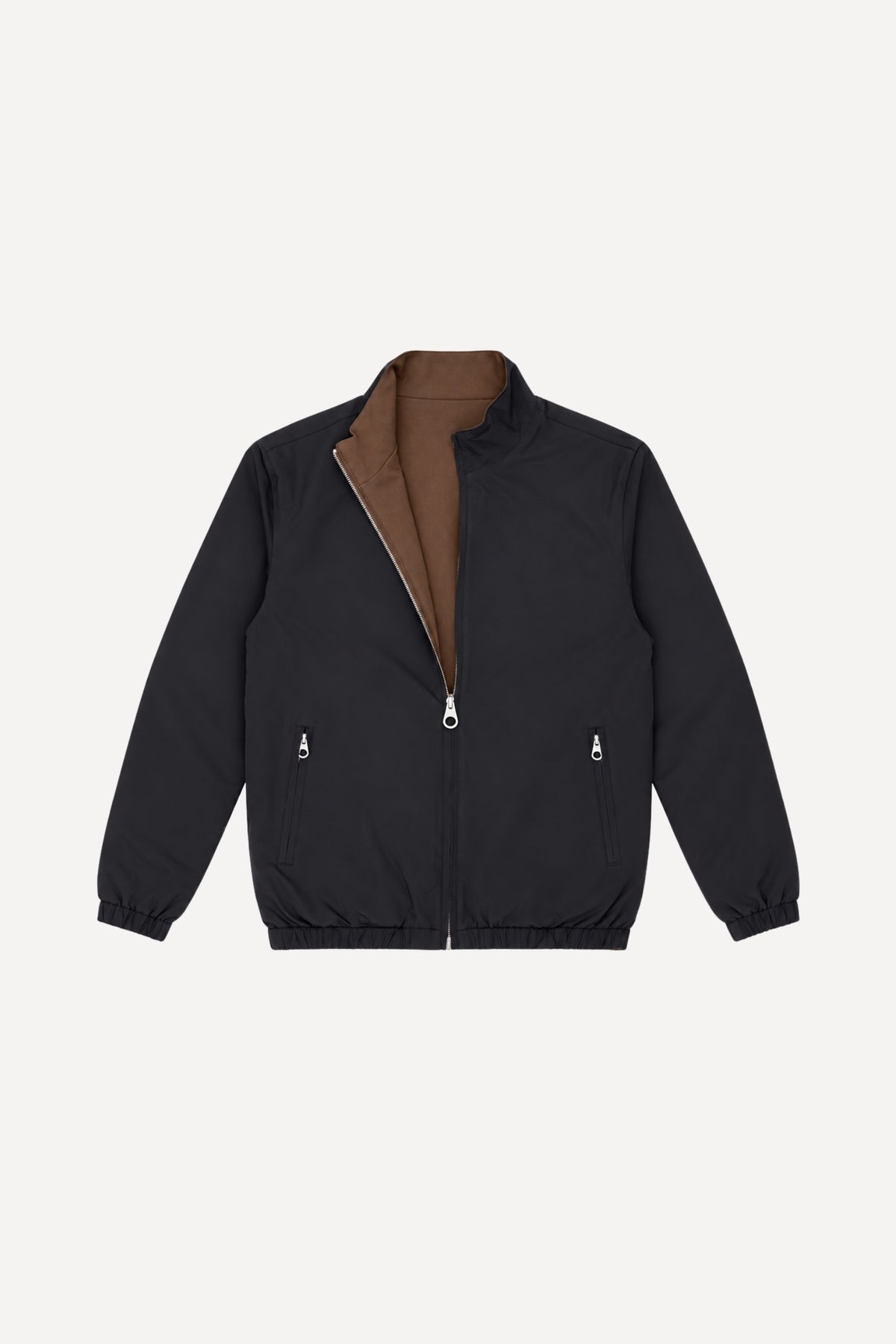 Blouson Clément réversible - marron / noir-thumbmail-7
