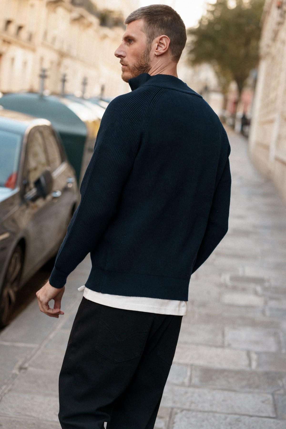 Cardigan Paul - bleu marine-thumbmail-7