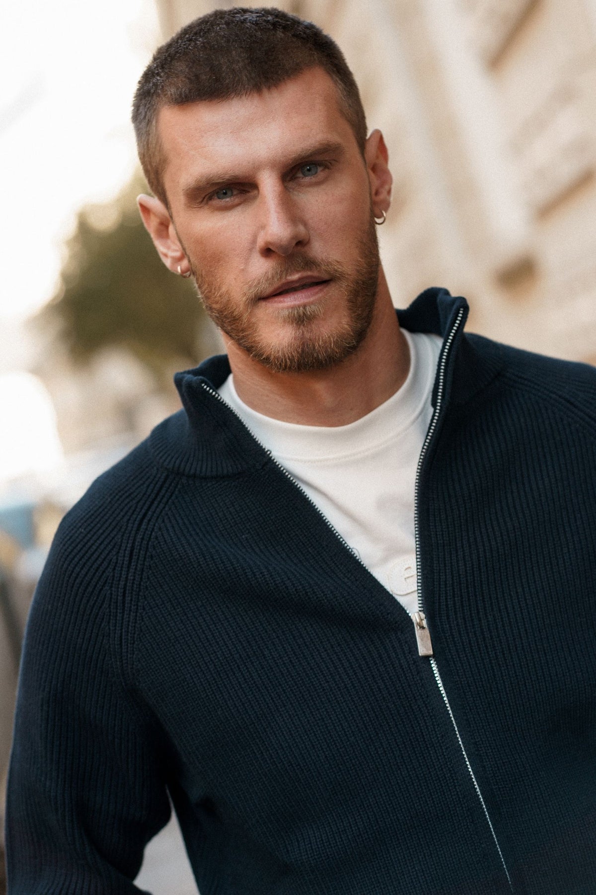 Cardigan Paul - bleu marine-thumbmail-5