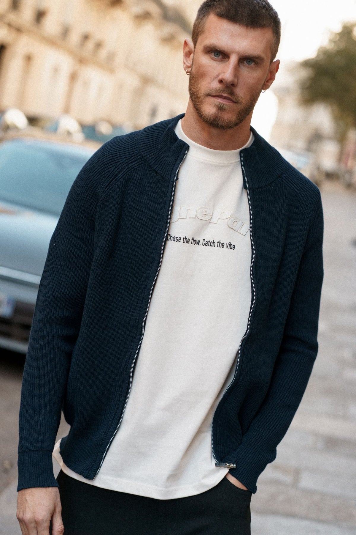 Cardigan Paul - bleu marine-thumbmail-6