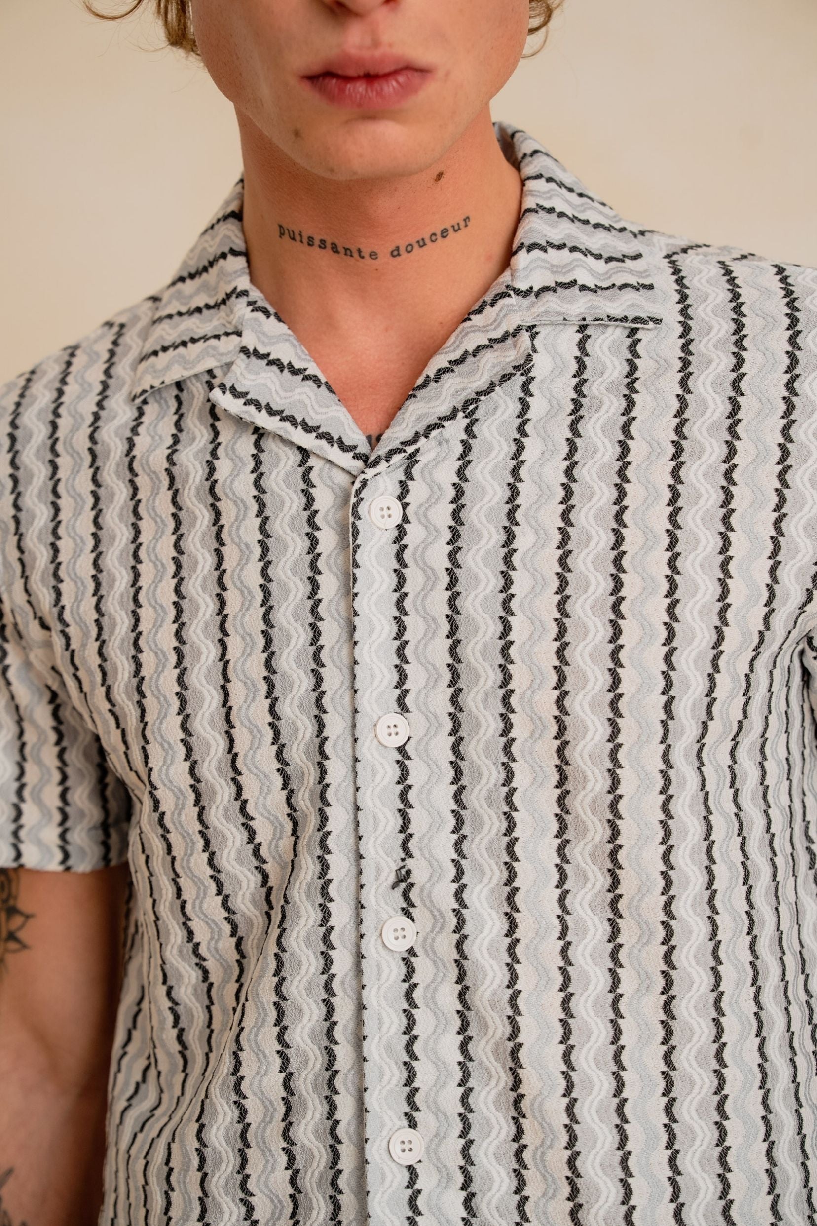 Chemise Sumba - blanc bleu-thumbmail-4