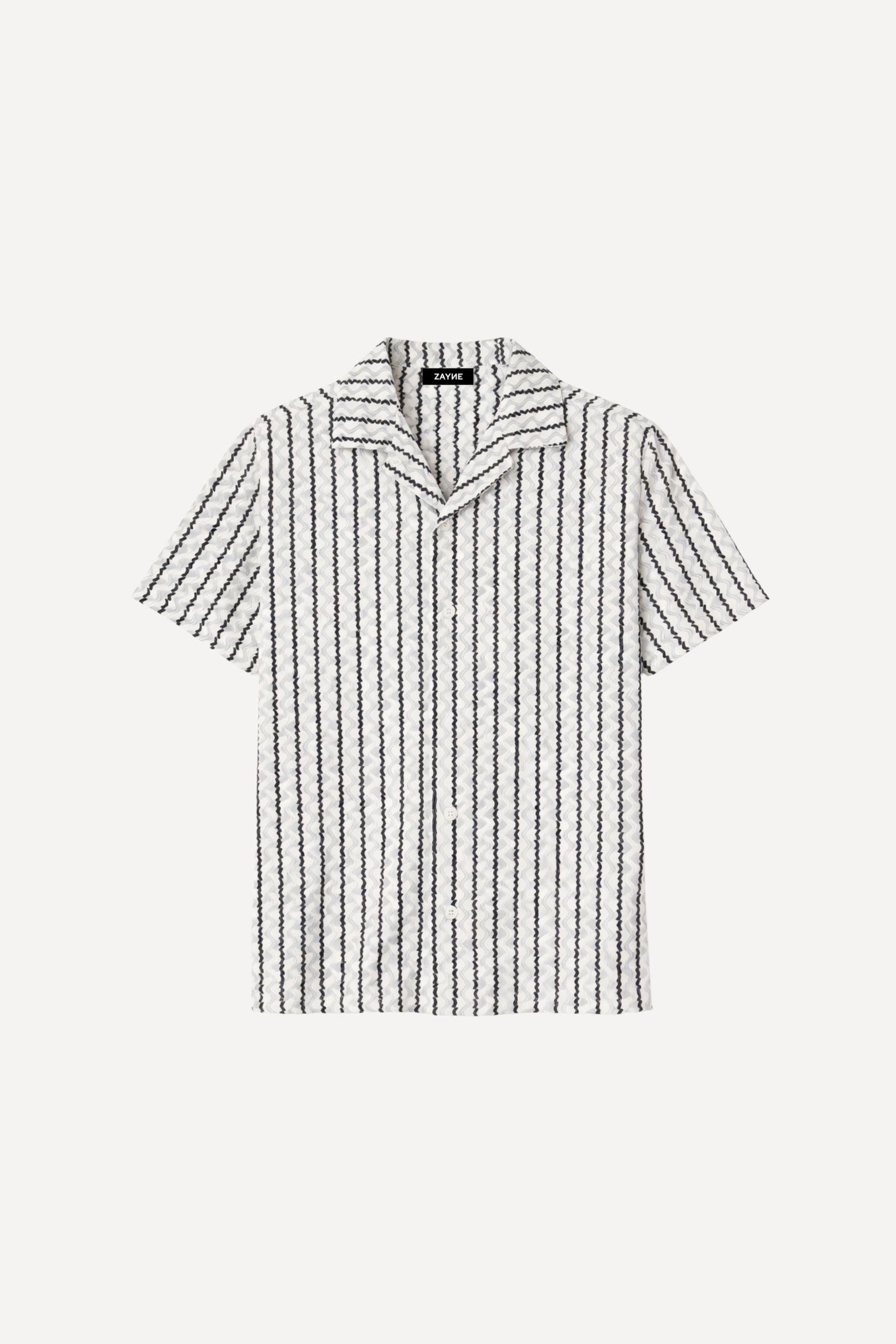 Chemise Sumba - blanc bleu