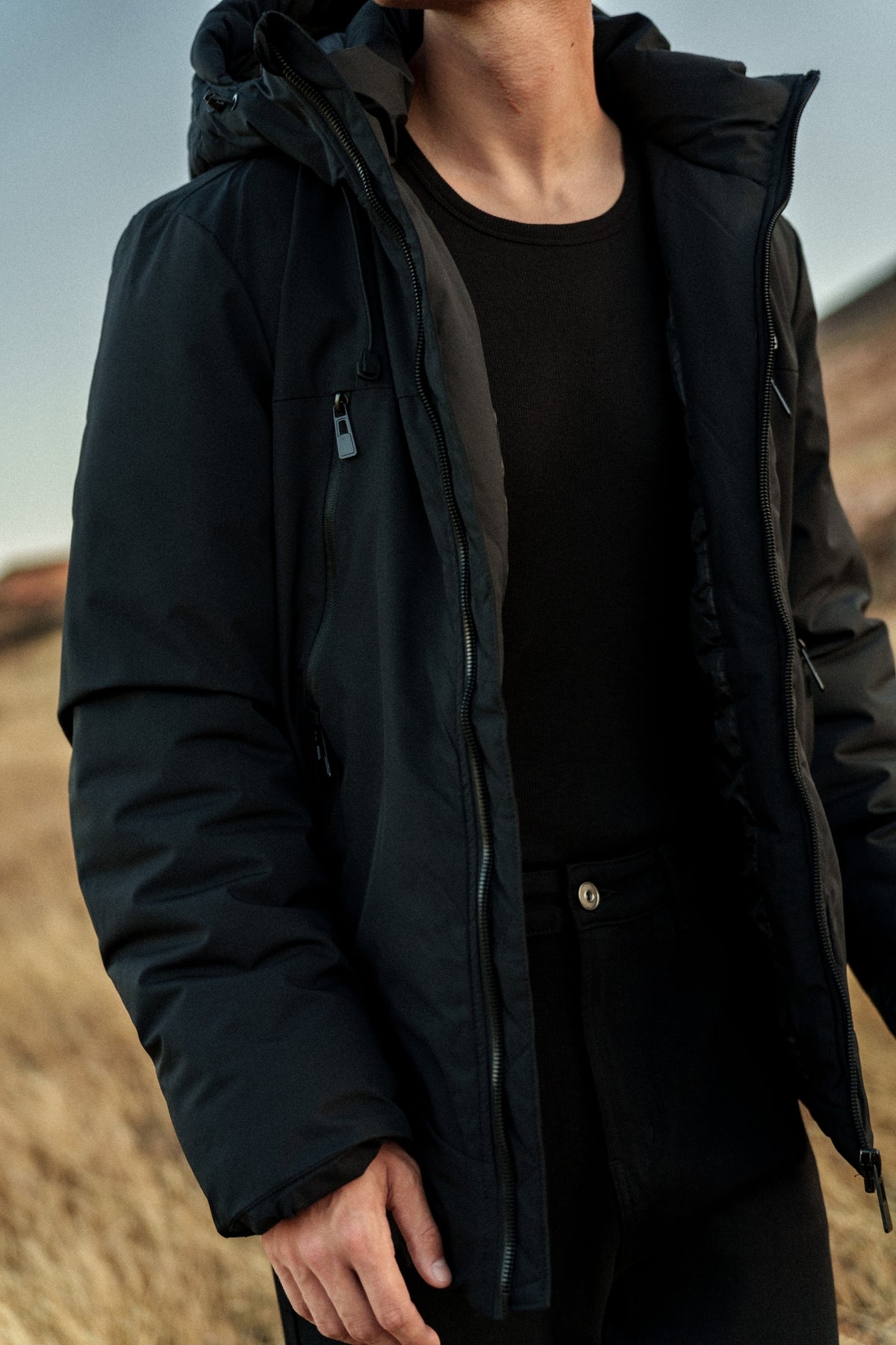 Doudoune Haría noir homme – Zayne Paris, photo 5