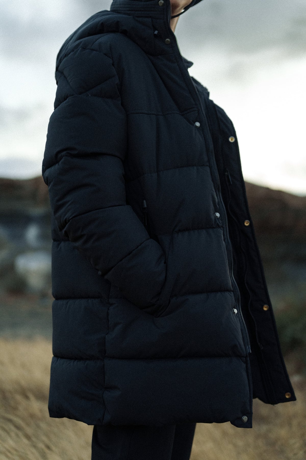 Doudoune longue Tías noir homme – Zayne Paris, photo 5