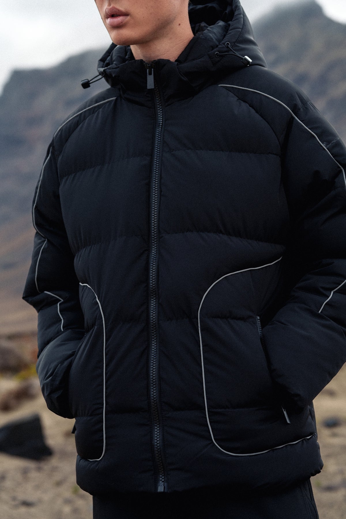 Doudoune Yaiza noir homme – Zayne Paris, photo 2
