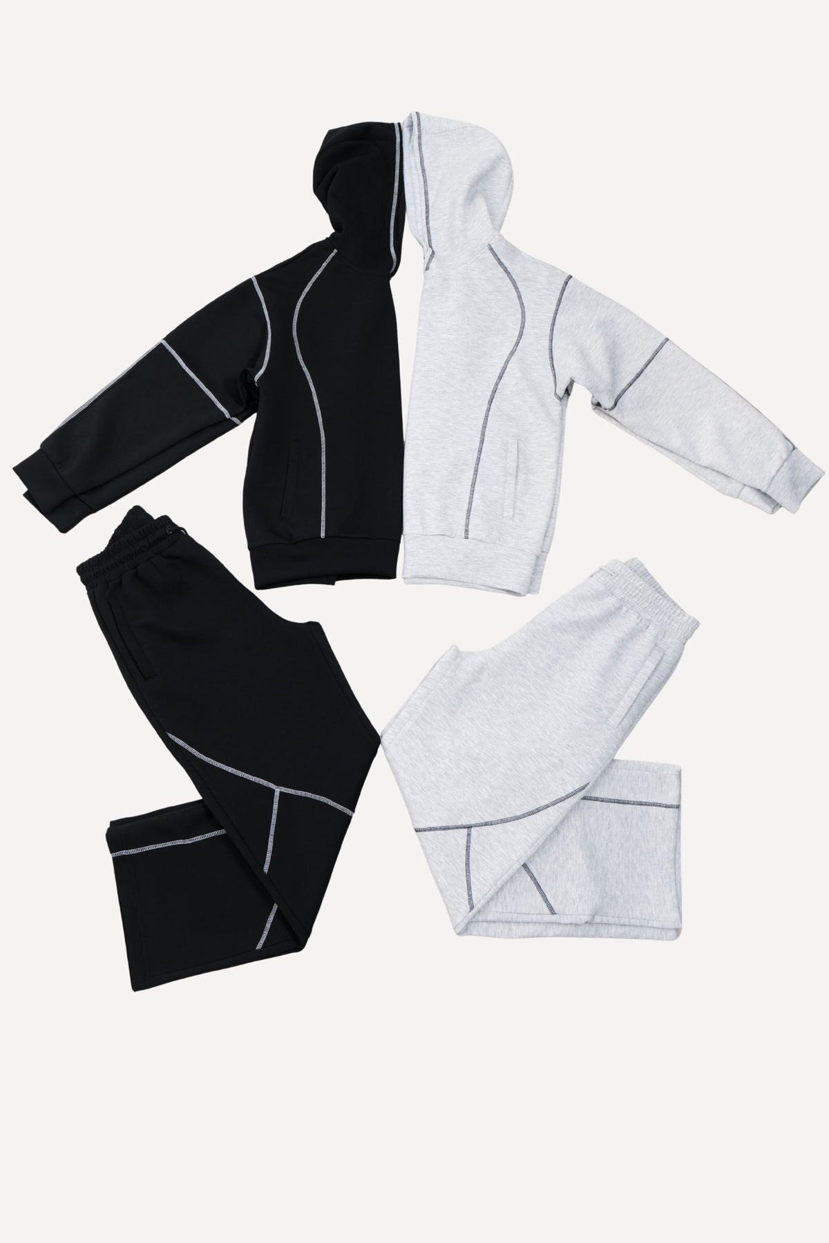 Ensemble Nino - gris clair chiné-thumbmail-6