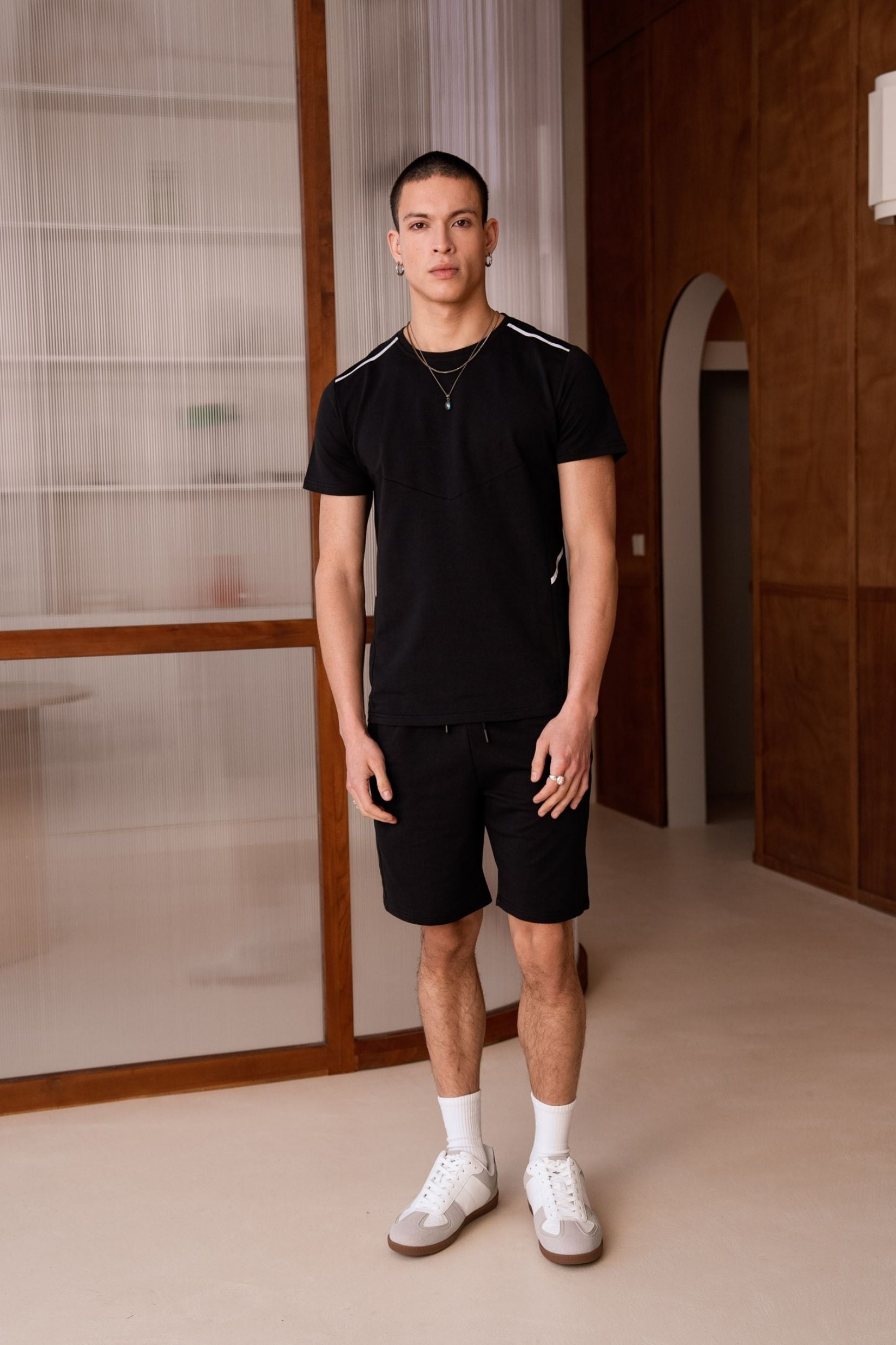 Ensemble tshirt / short Practice - noir