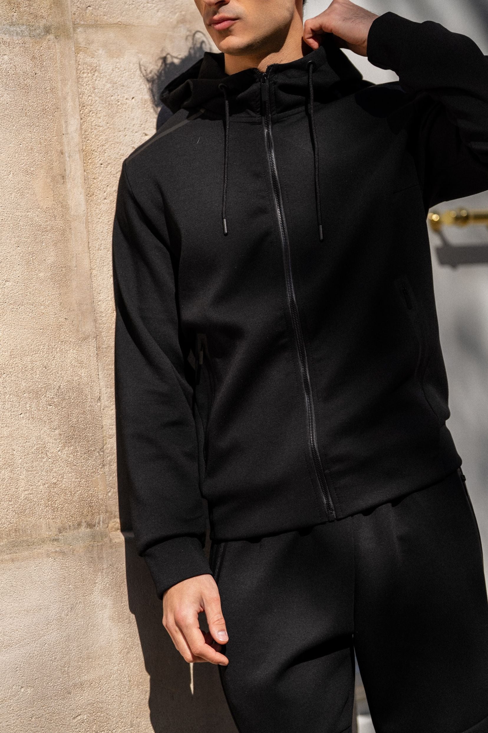 Ensemble jogging Palmeraie - noir