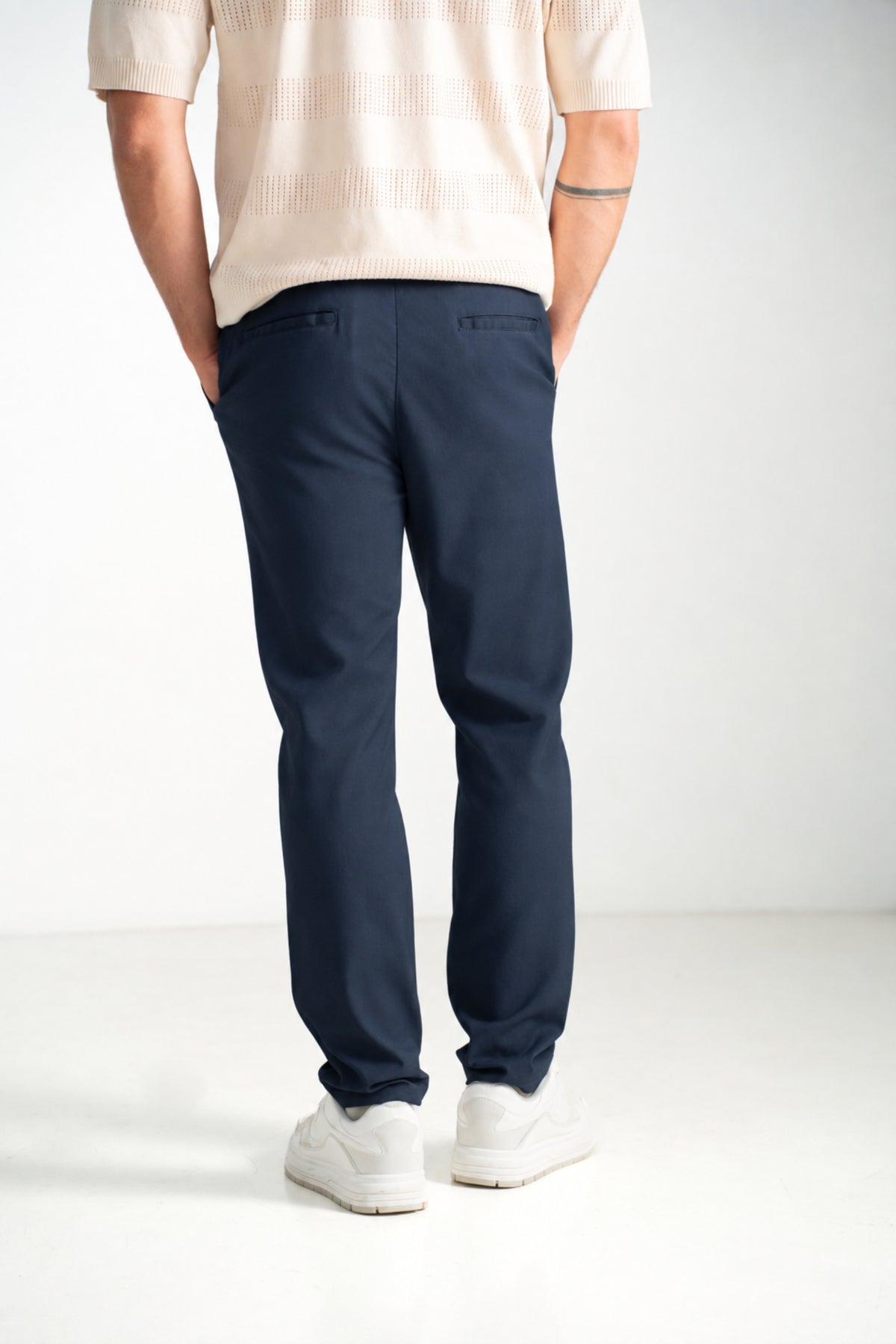 Pantalon Adrien - bleu marine-thumbmail-4