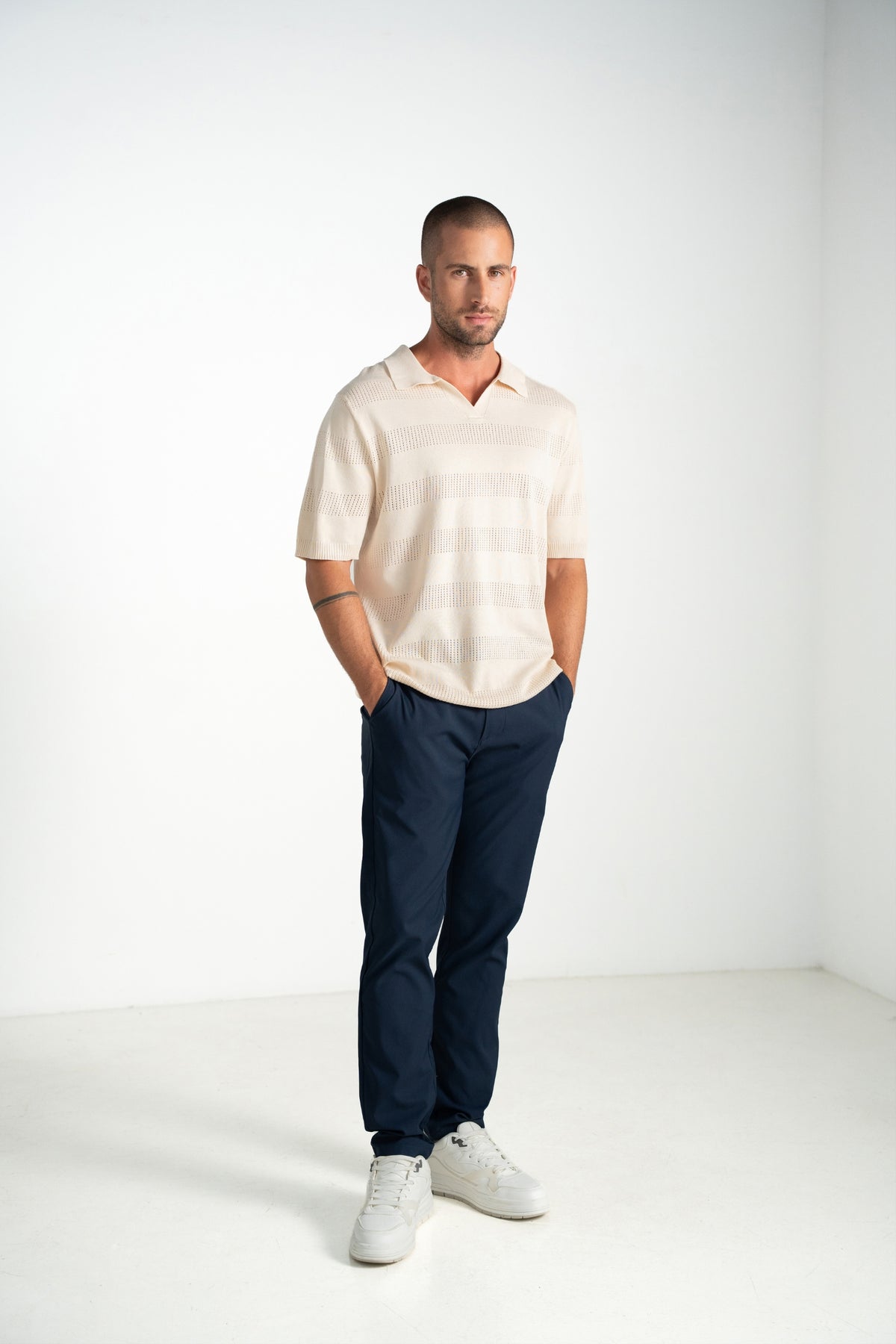 Pantalon Adrien - bleu marine