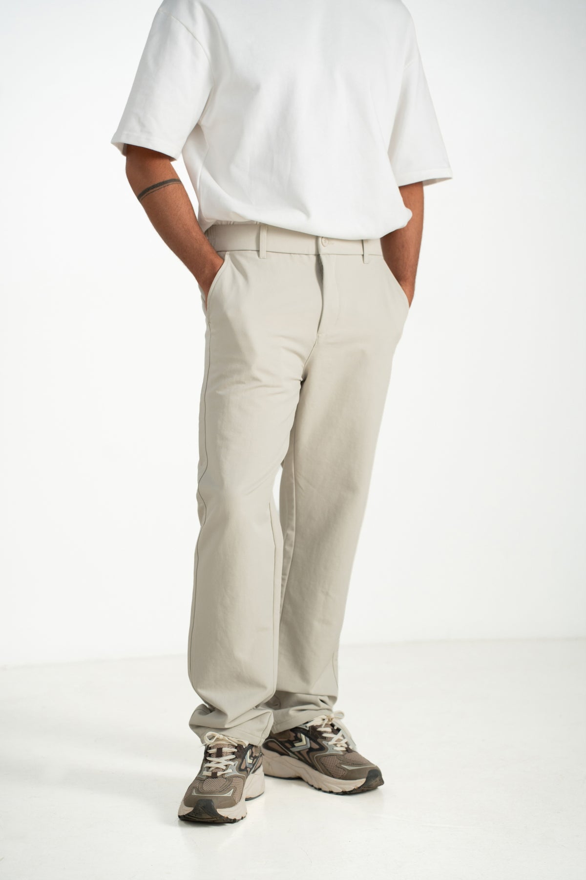 Pantalon Bastien - ecru