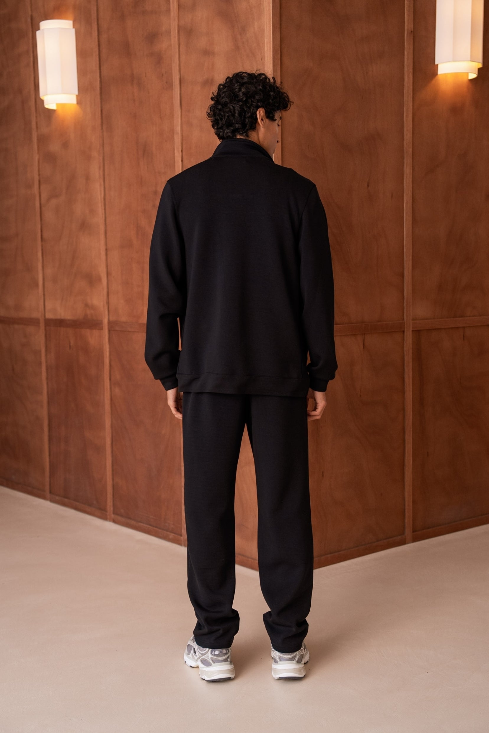 Flow Trousers - Black-thumbmail-5