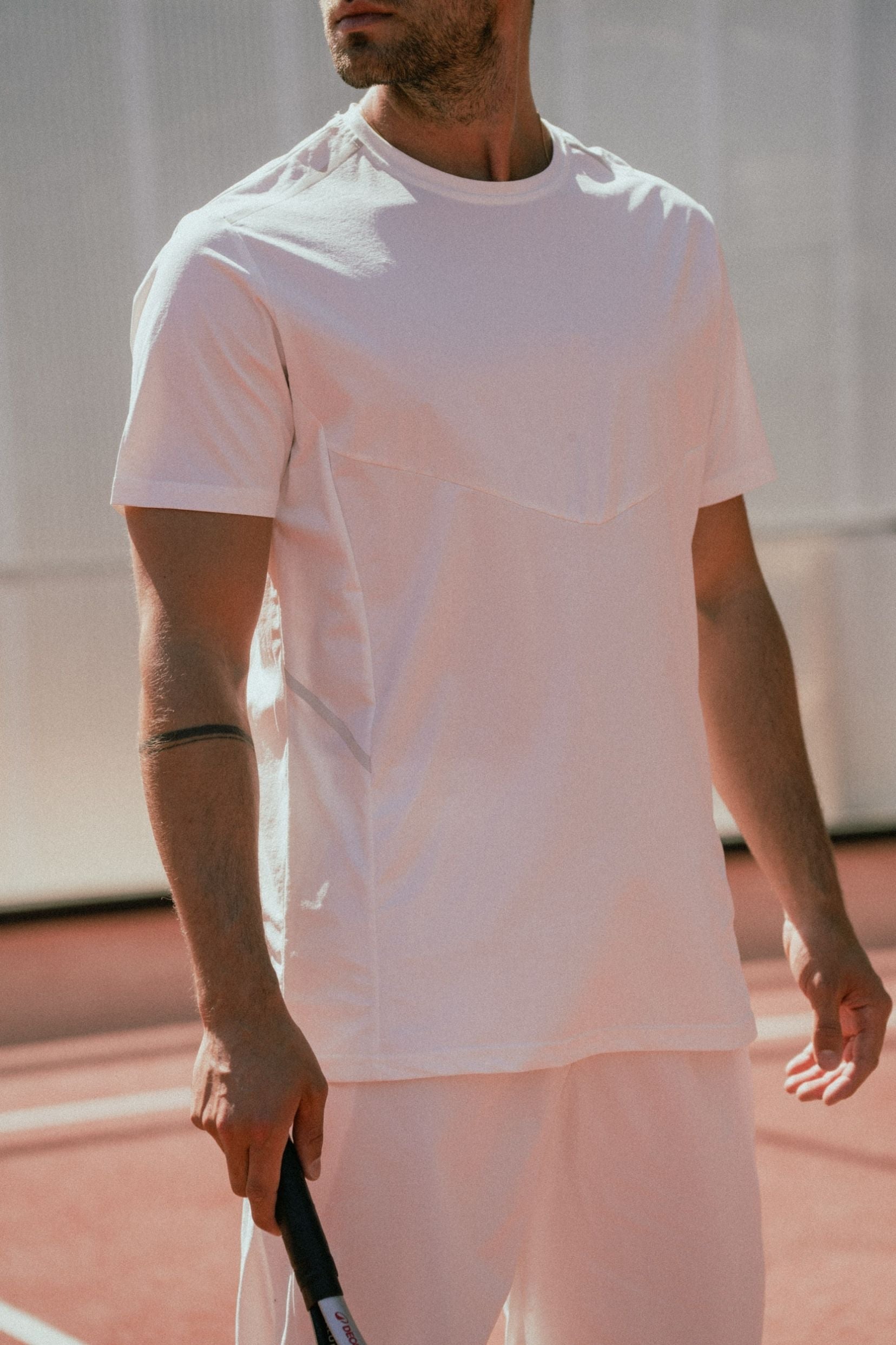 Ensemble tshirt/short Practice - blanc