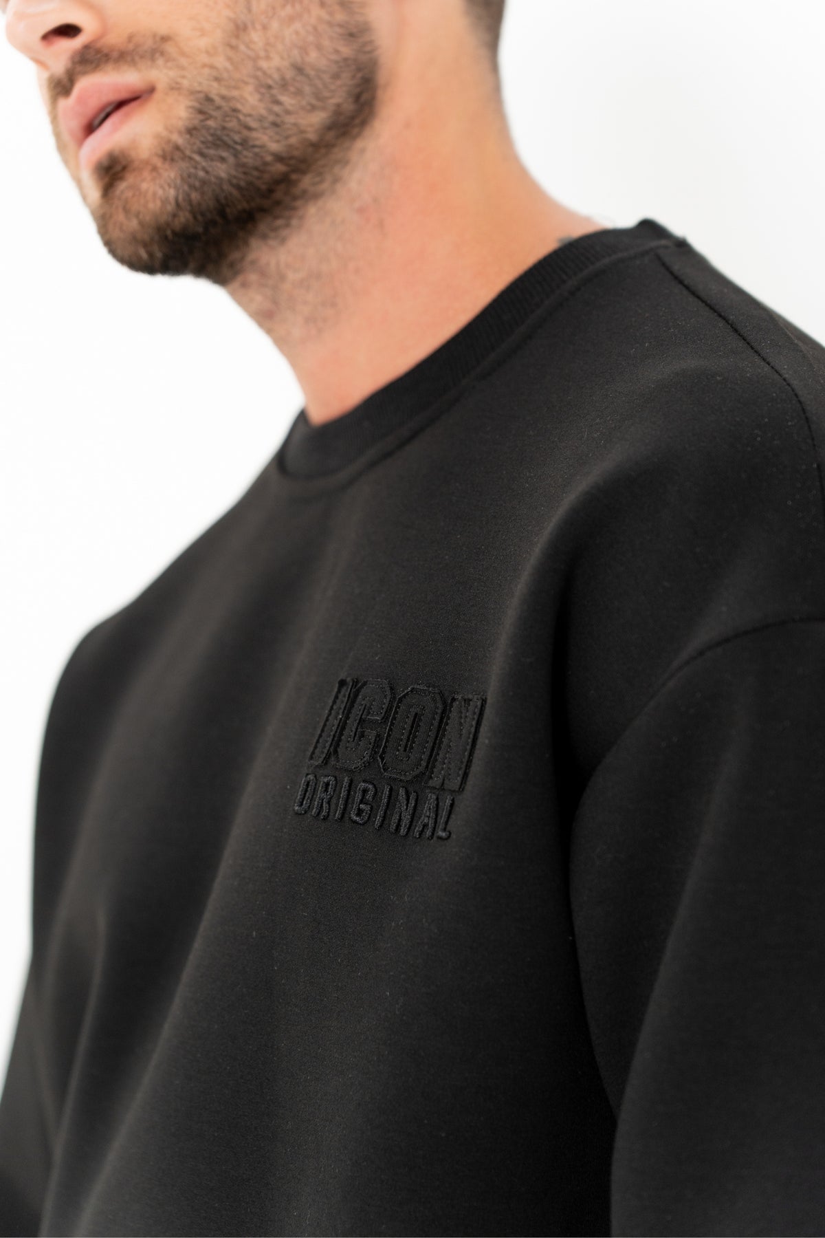 Sweat-shirt ICON Core - noir