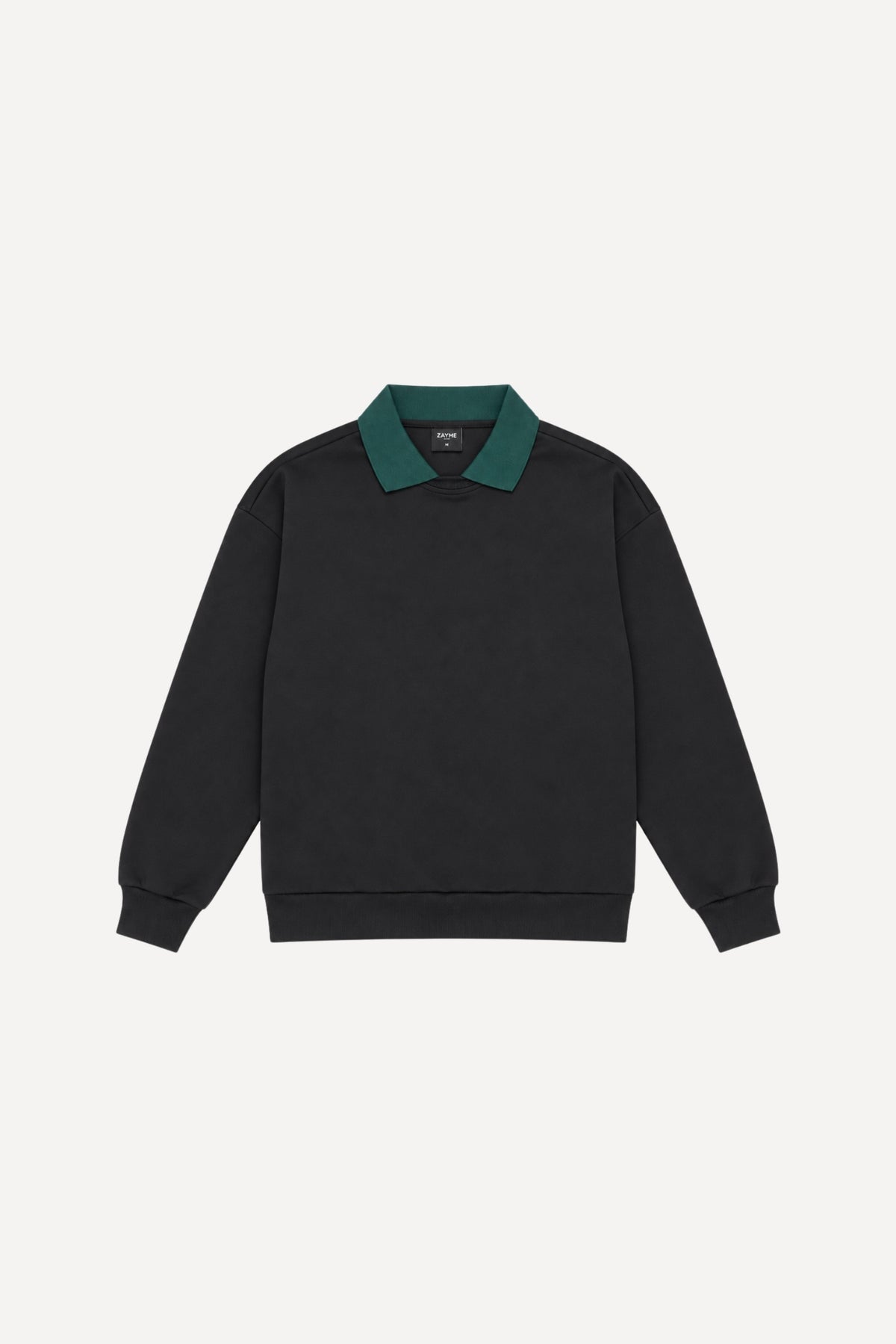 Sweat Côme - anthracite / vert-thumbmail-7