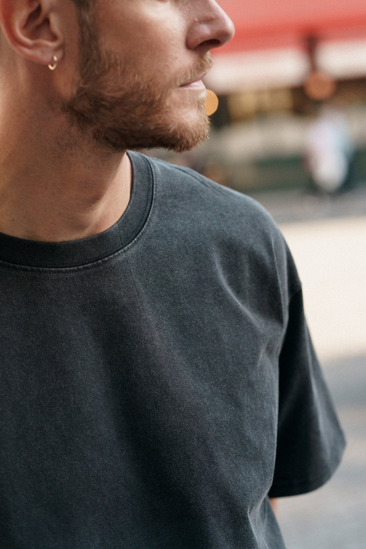 T-shirt Amaury - noir délavé-thumbmail-6