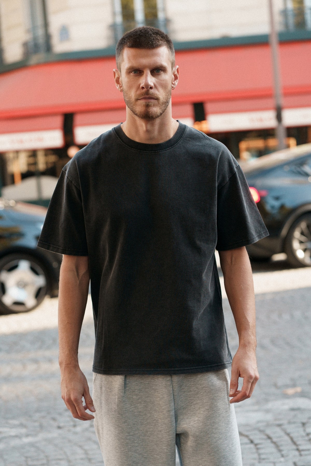 T-shirt Amaury - noir délavé-thumbmail-8