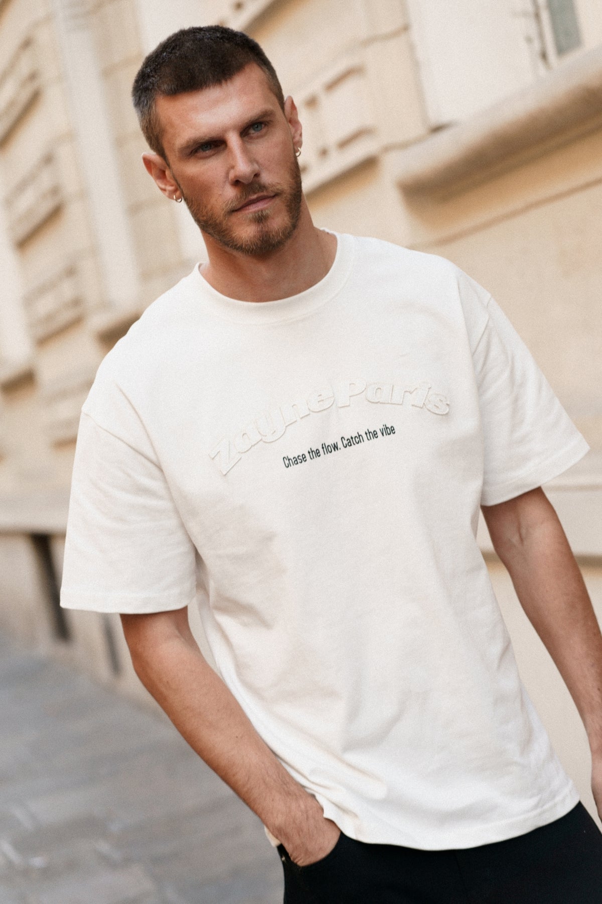 T-shirt Théodore - blanc