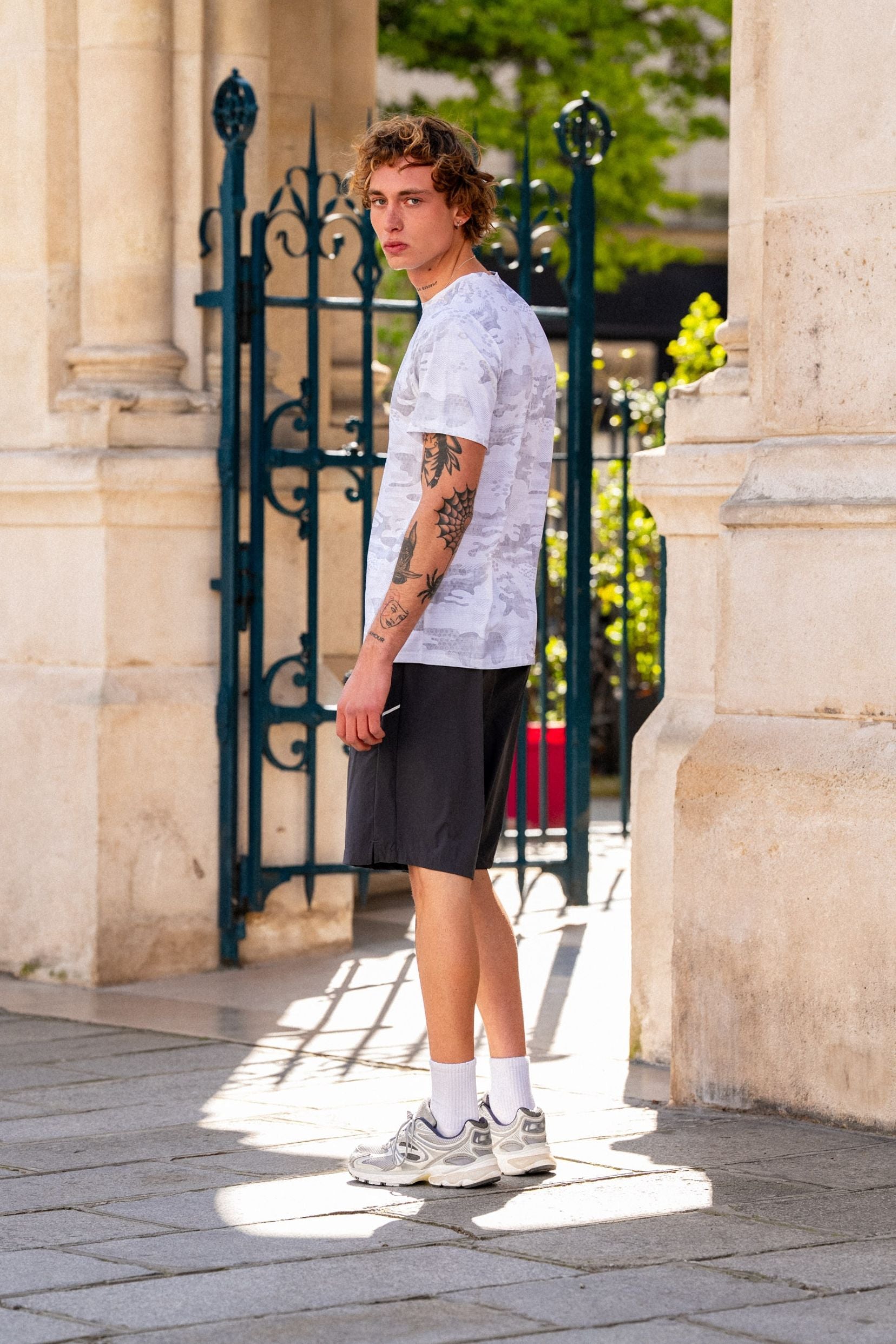 T-shirt sport Lagune - blanc-thumbmail-4