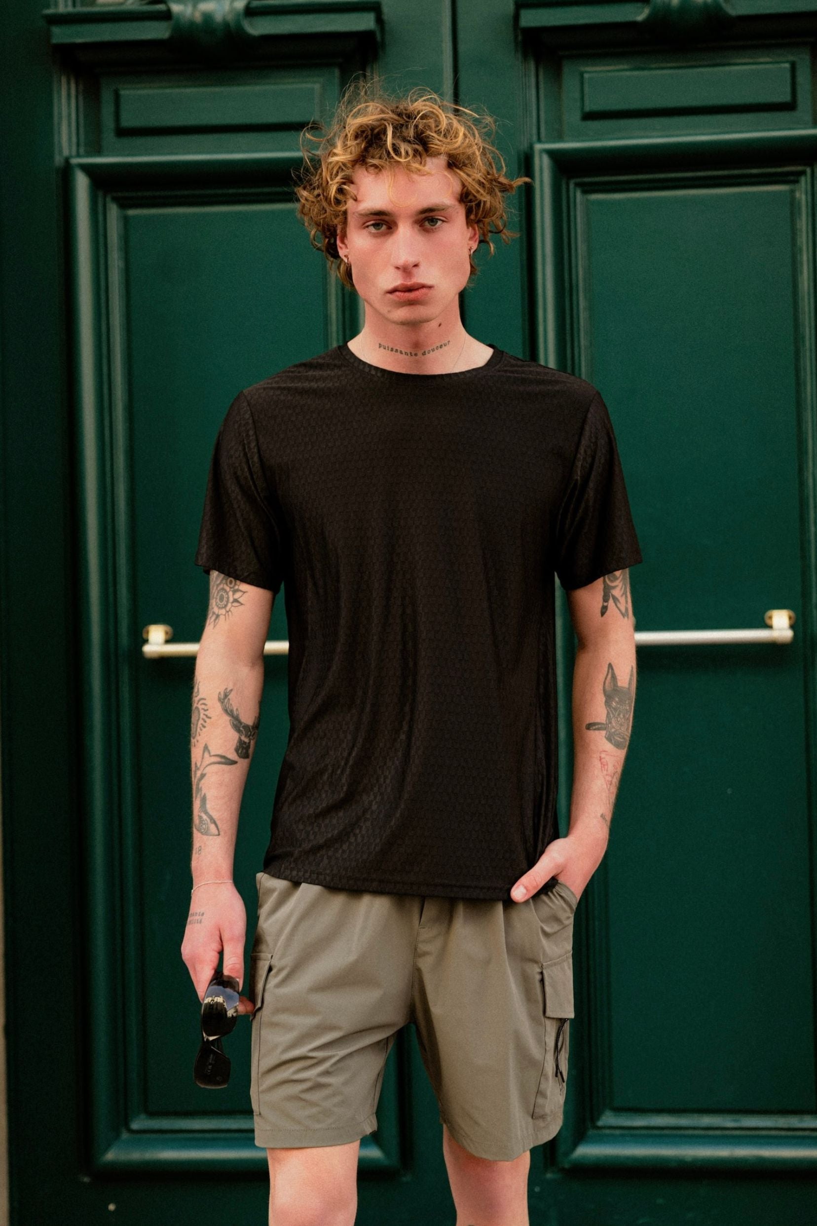 T-shirt sport Rabat - noir