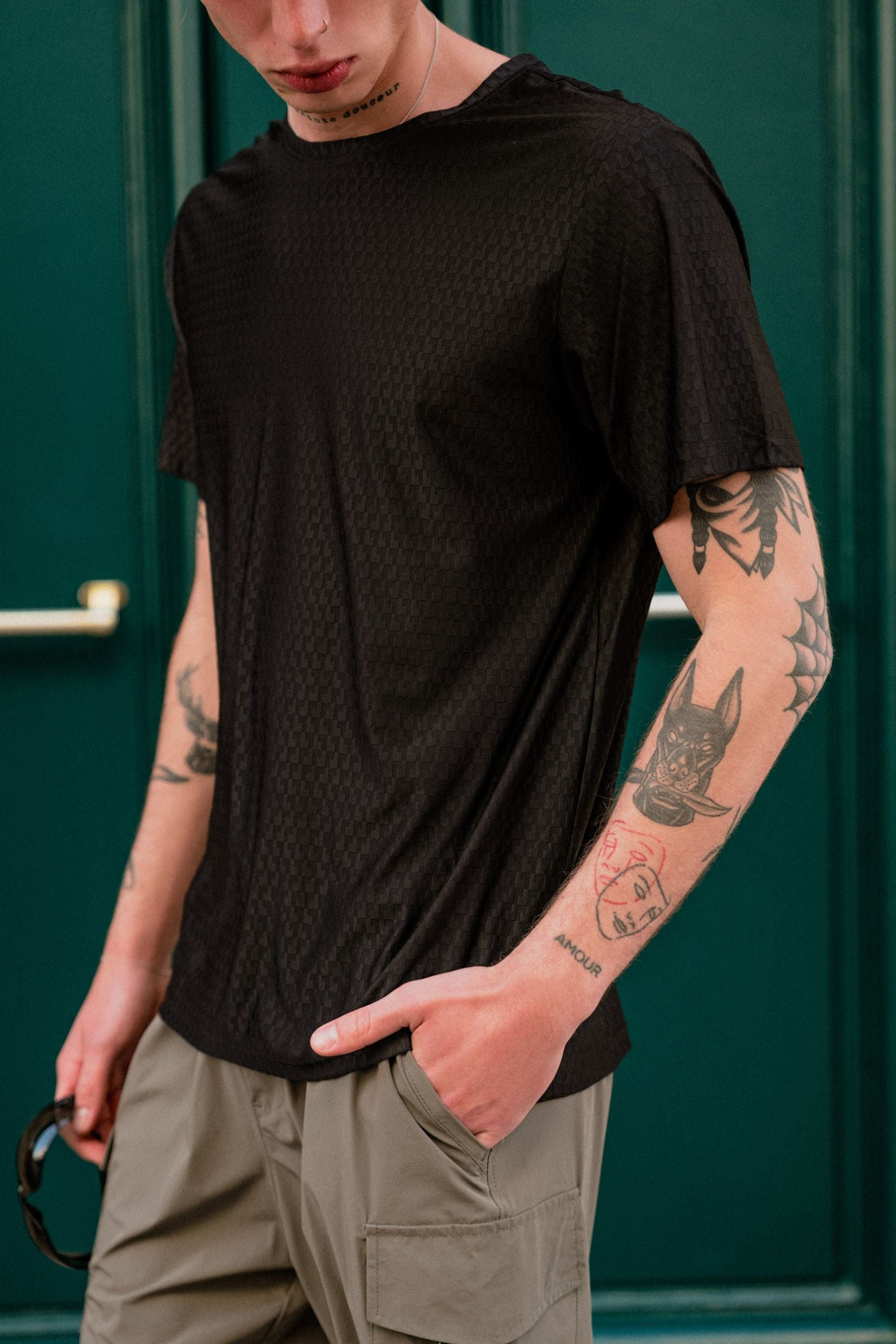 T-shirt sport Rabat - noir