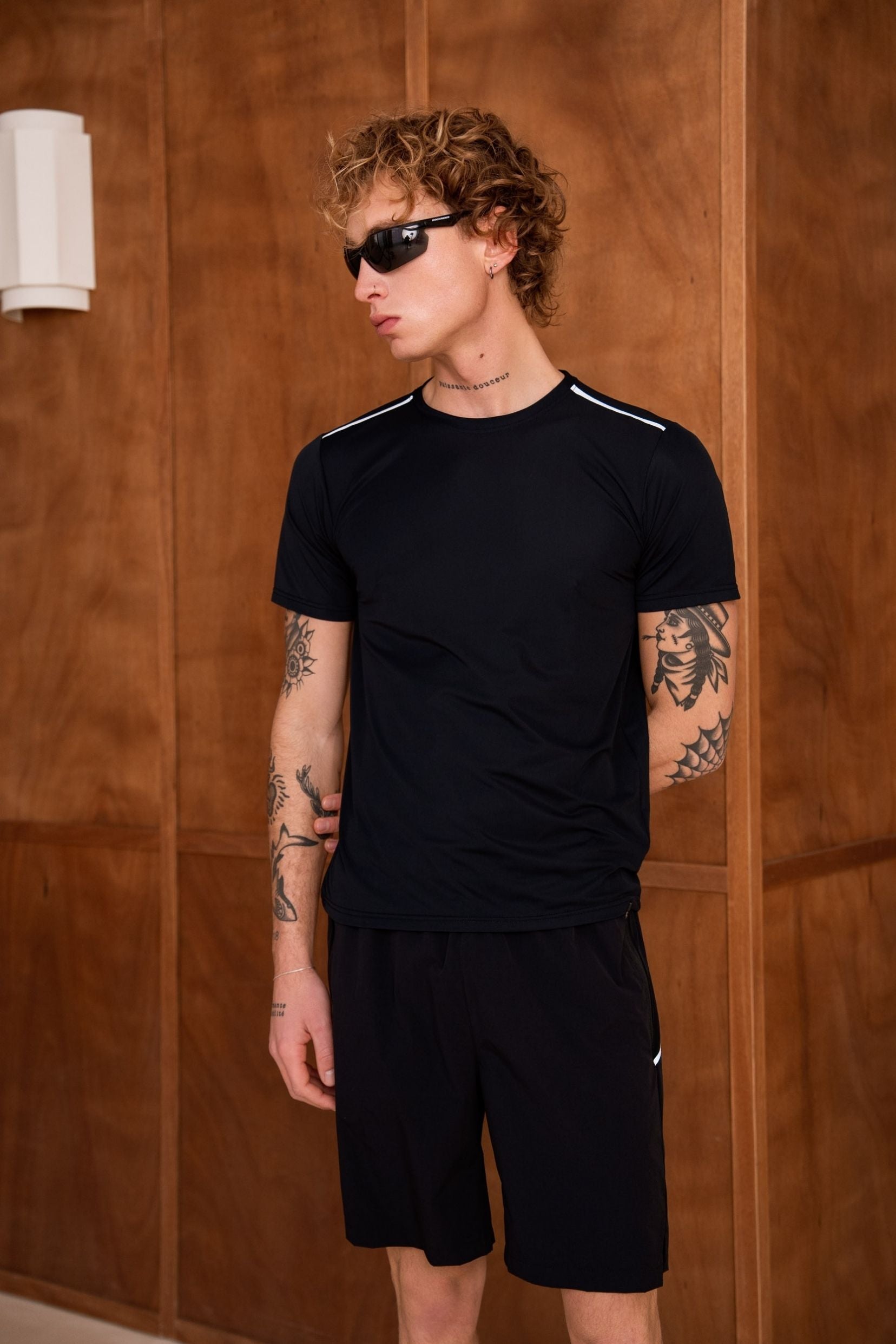 T-shirt Tempo - noir