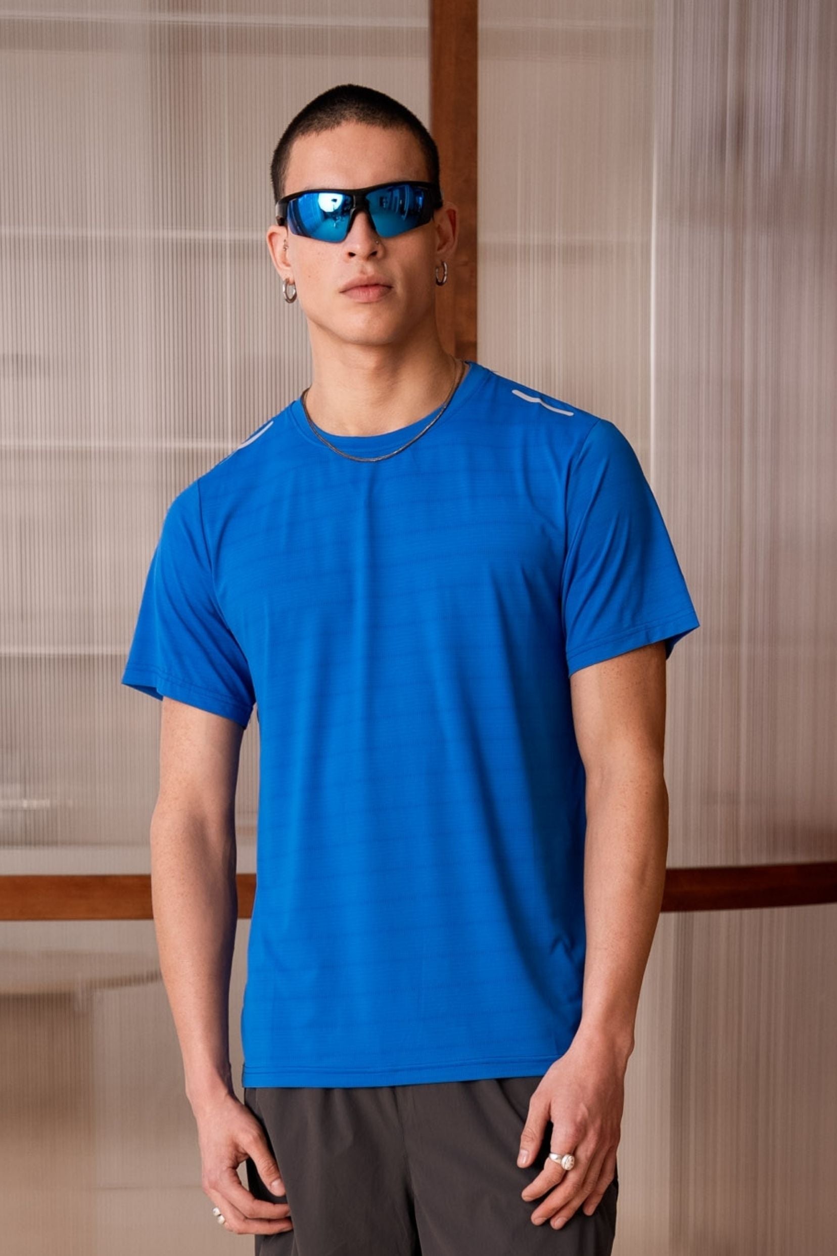 T-shirt Dynamic - Bleu électrique