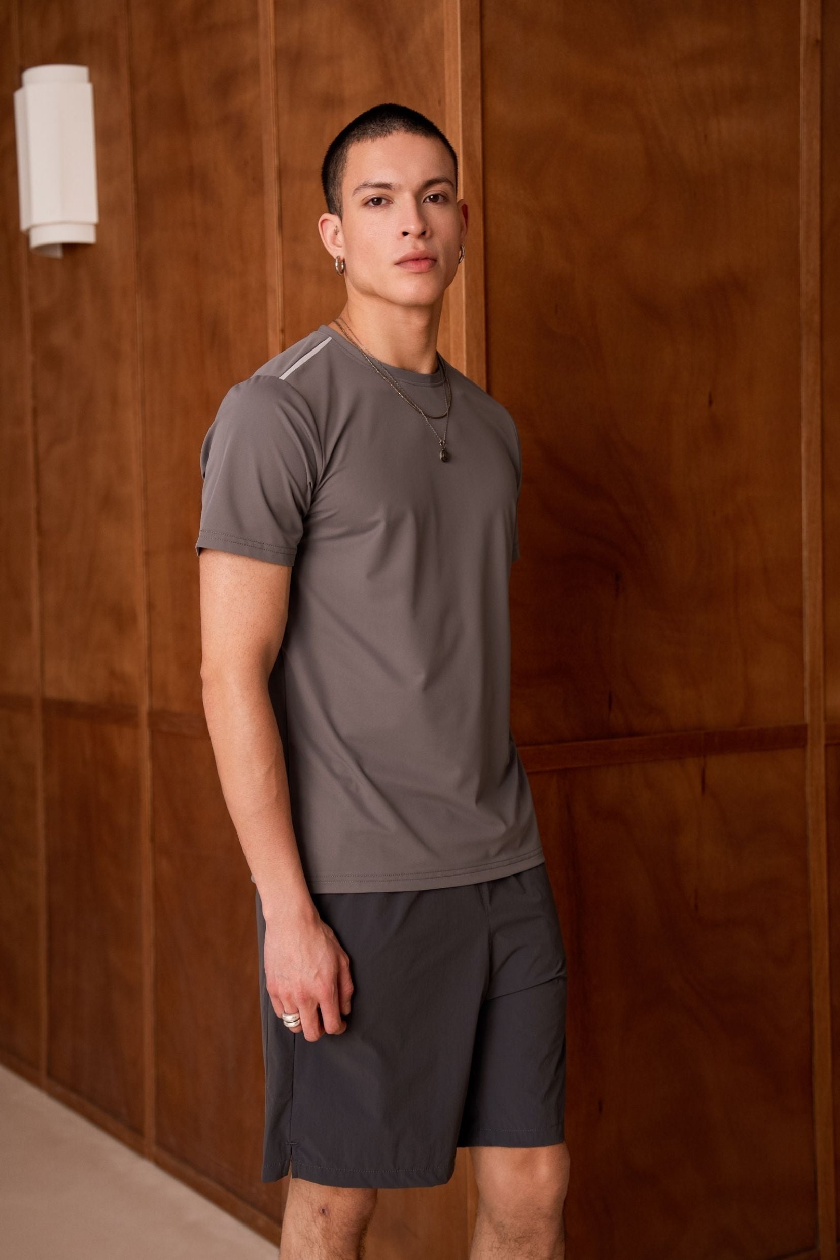T-shirt Tempo - gris