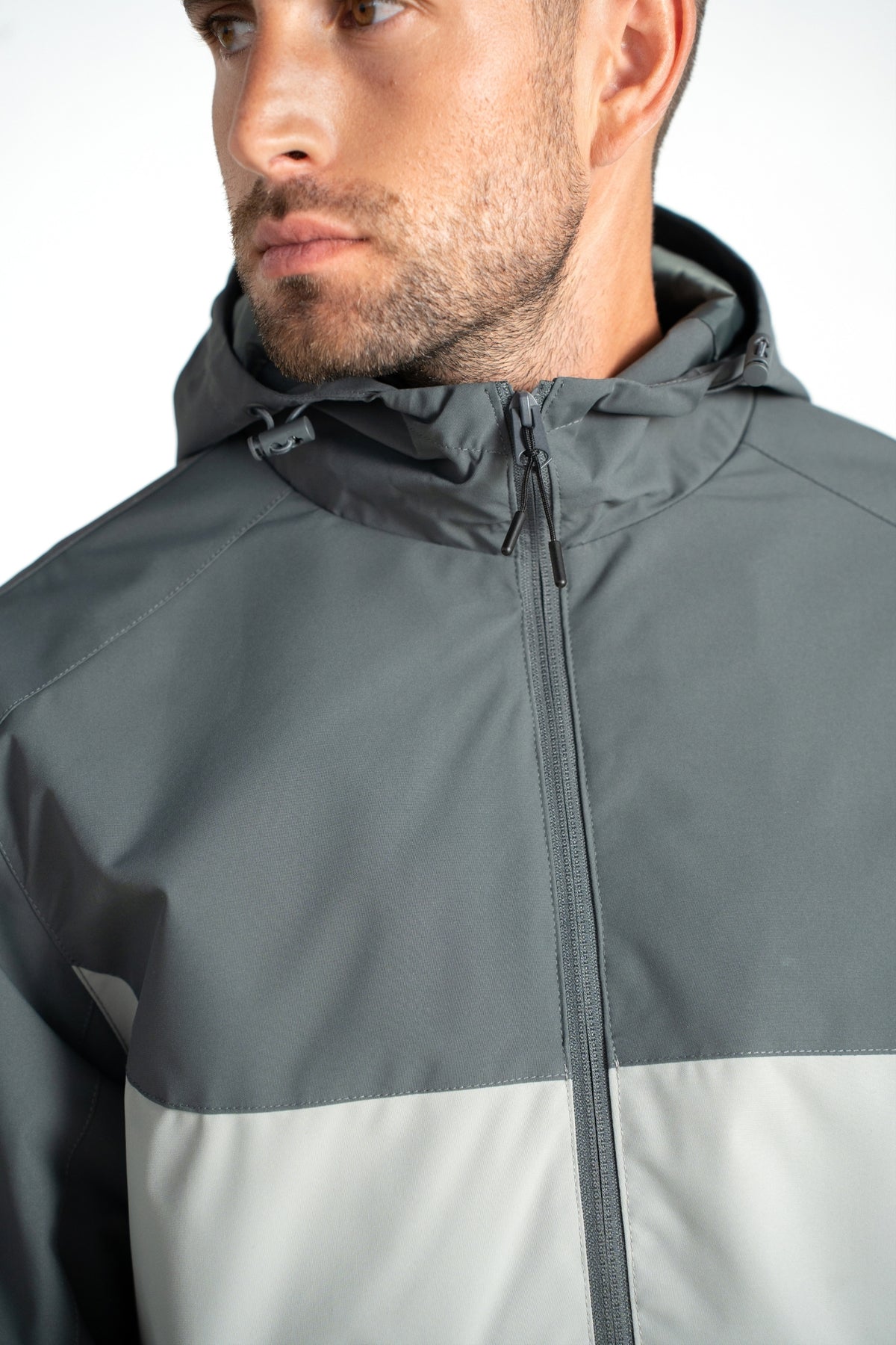Veste Sacha - gris bicolore-thumbmail-3
