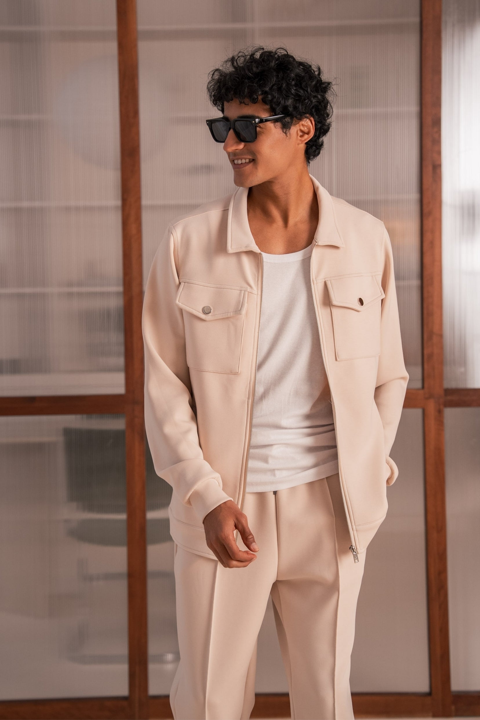Veste City - beige