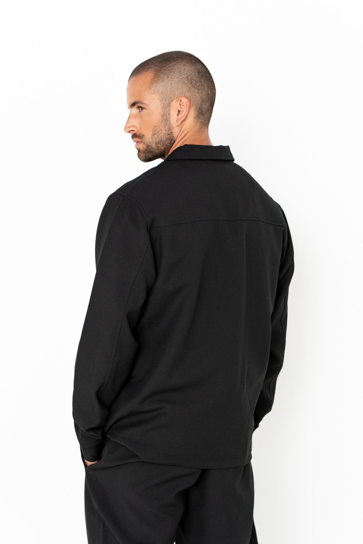 Ensemble veste pantalon Monaco noir homme – Zayne Paris, photo 4