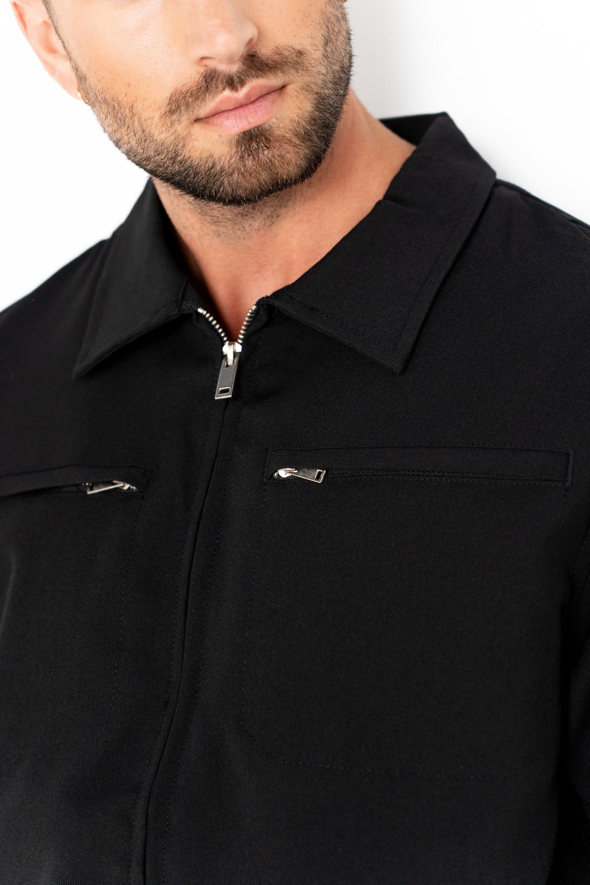 Ensemble veste pantalon Monaco noir homme – Zayne Paris, photo 5