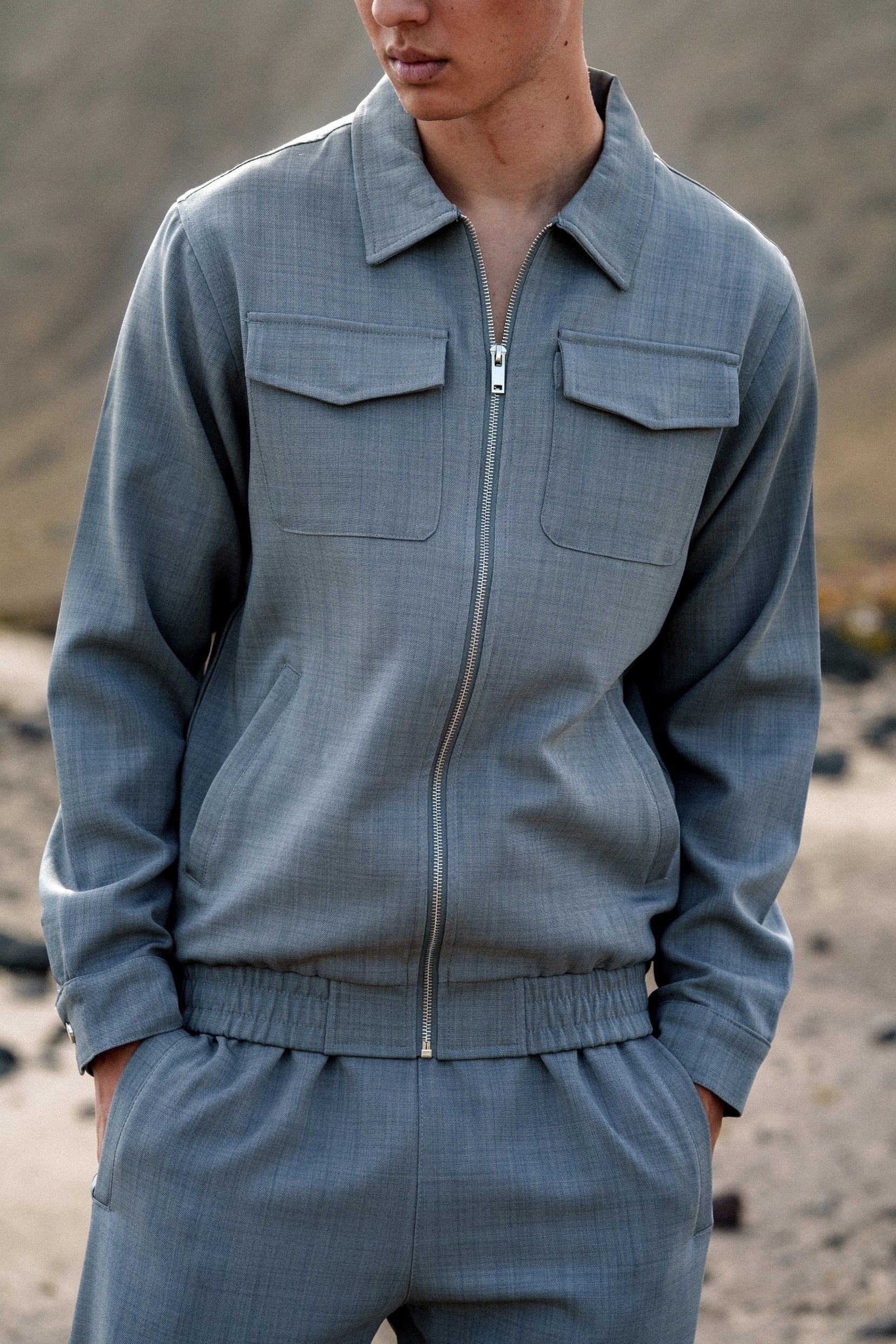 Ensemble Mozaga - gris