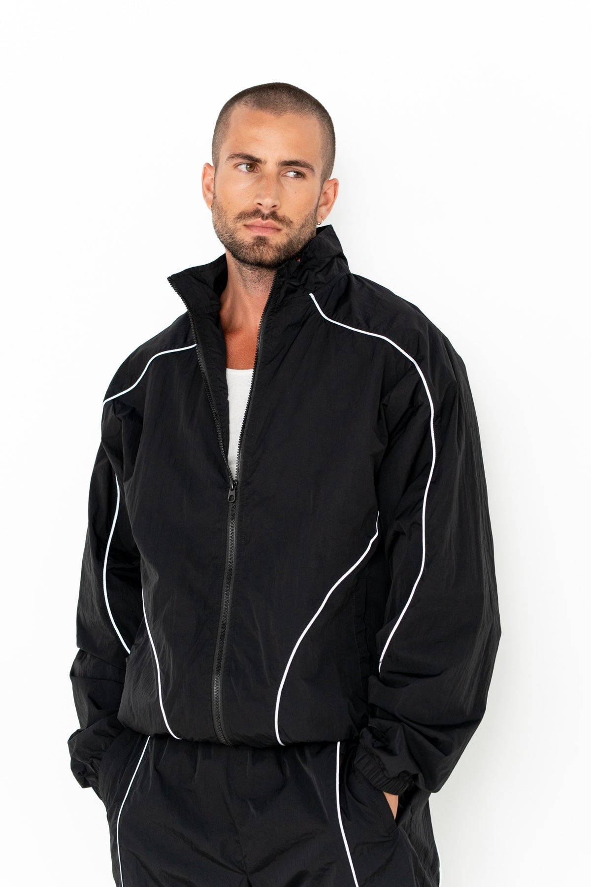 Ensemble survêtement Trajectoire noir homme – Zayne Paris, photo 2