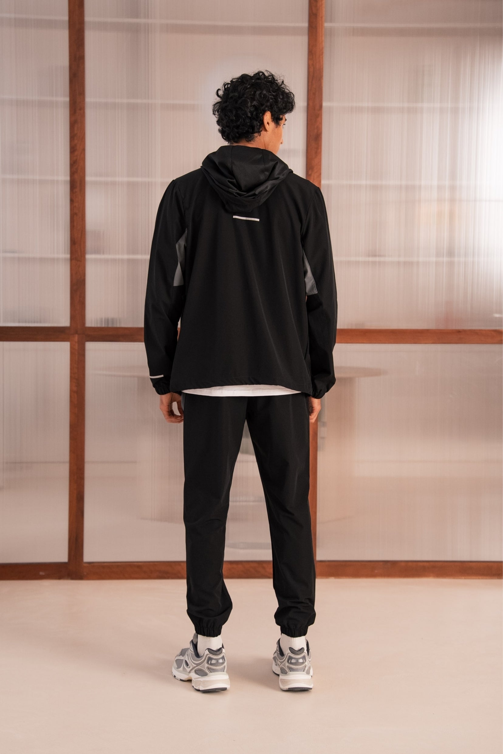 Active tracksuit set - Black-thumbmail-6