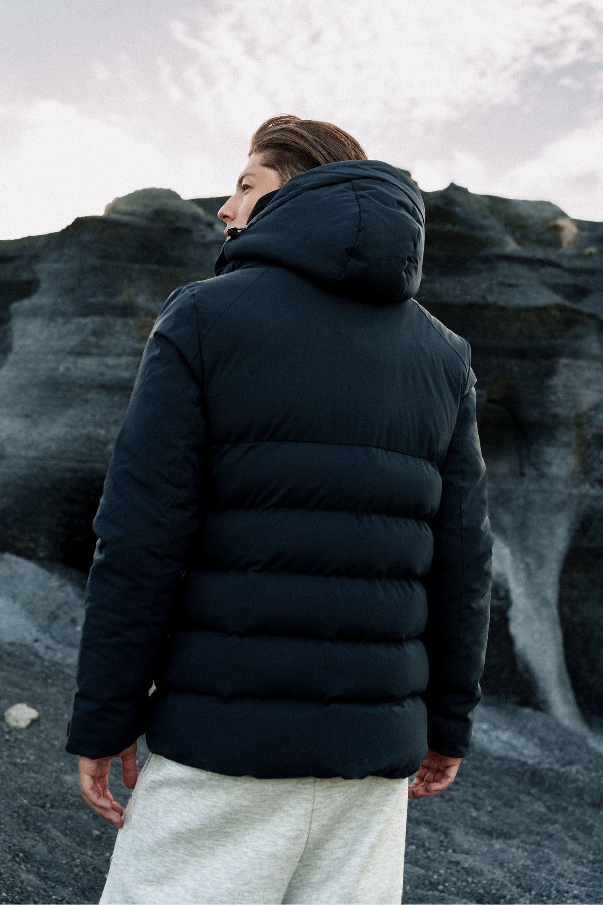 Doudoune Orzola bleu marine homme – Zayne Paris, photo 4
