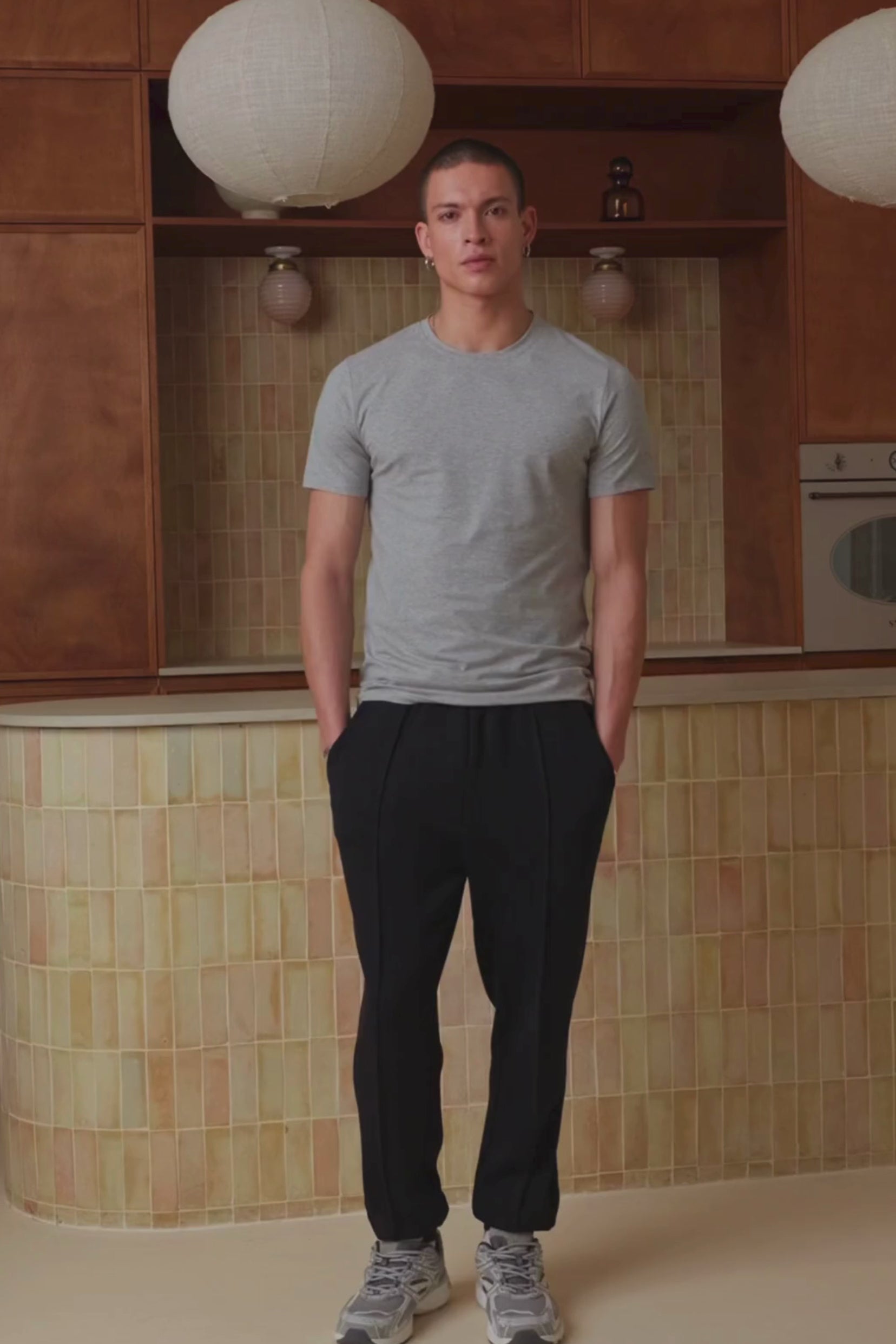Pace Trousers - Black-thumbmail-2