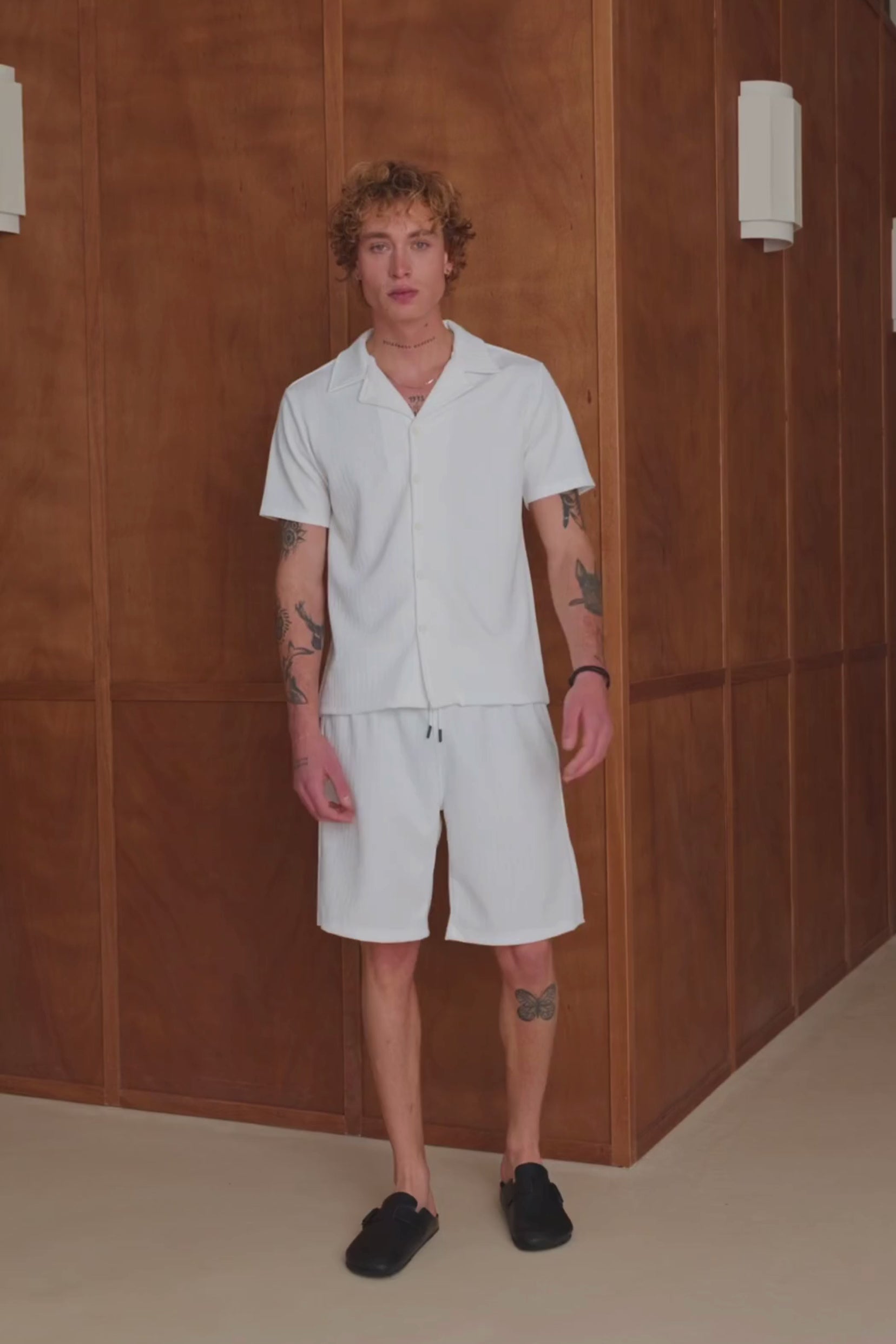 Ensemble chemise / short Breath - Blanc-thumbmail-2