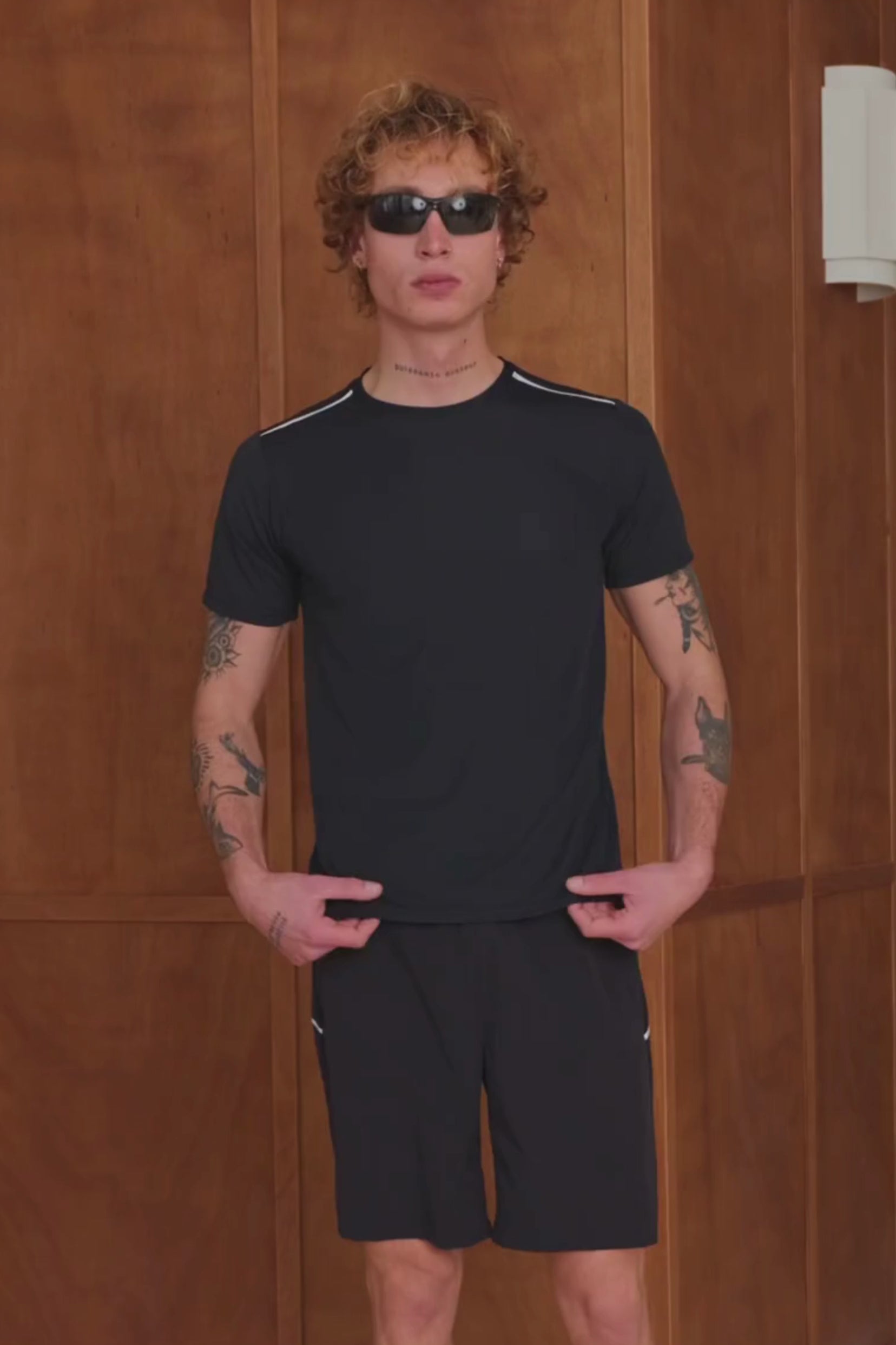 T-shirt Tempo - noir-thumbmail-2