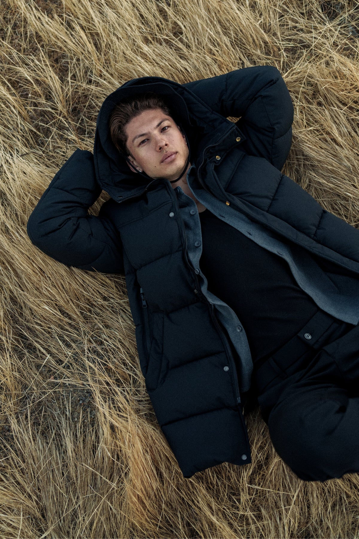 Doudoune longue Tías noir homme – Zayne Paris, photo 7