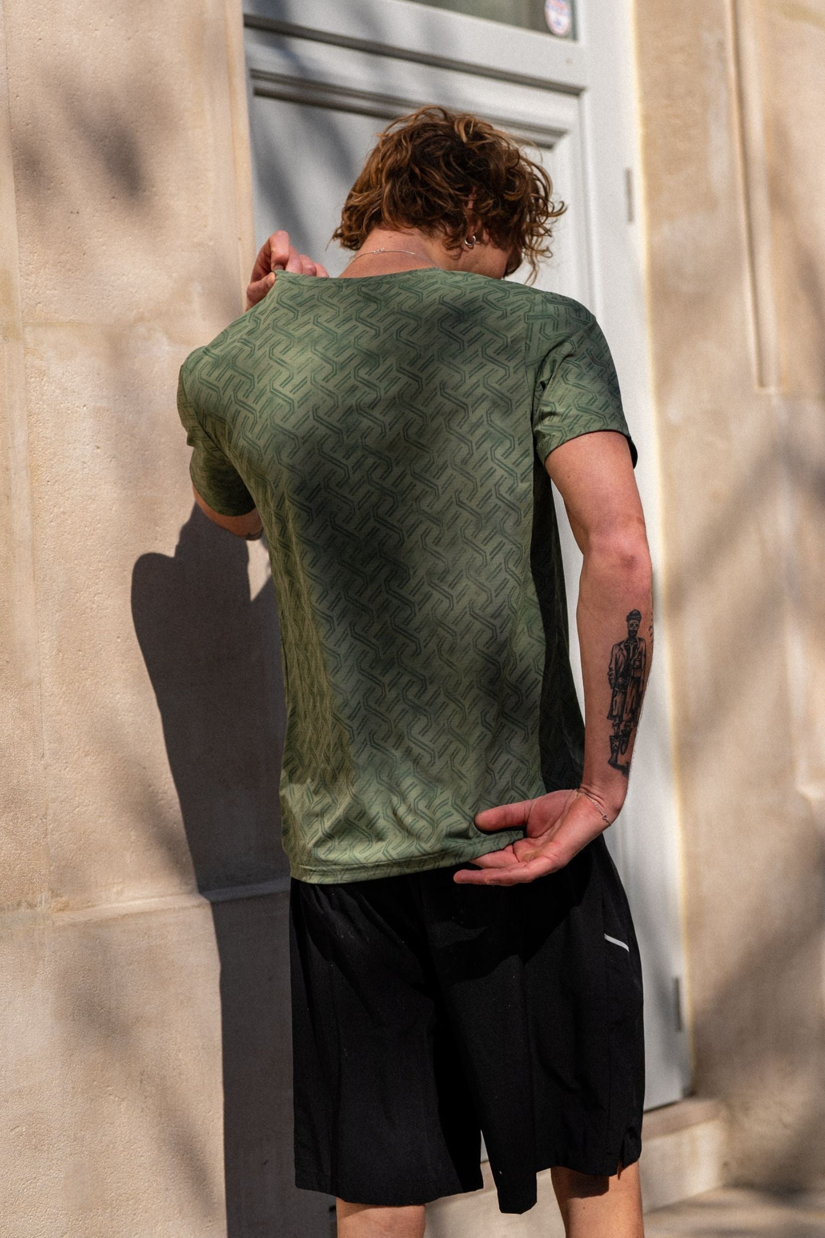 T-shirt sport Agadir - kaki-thumbmail-3