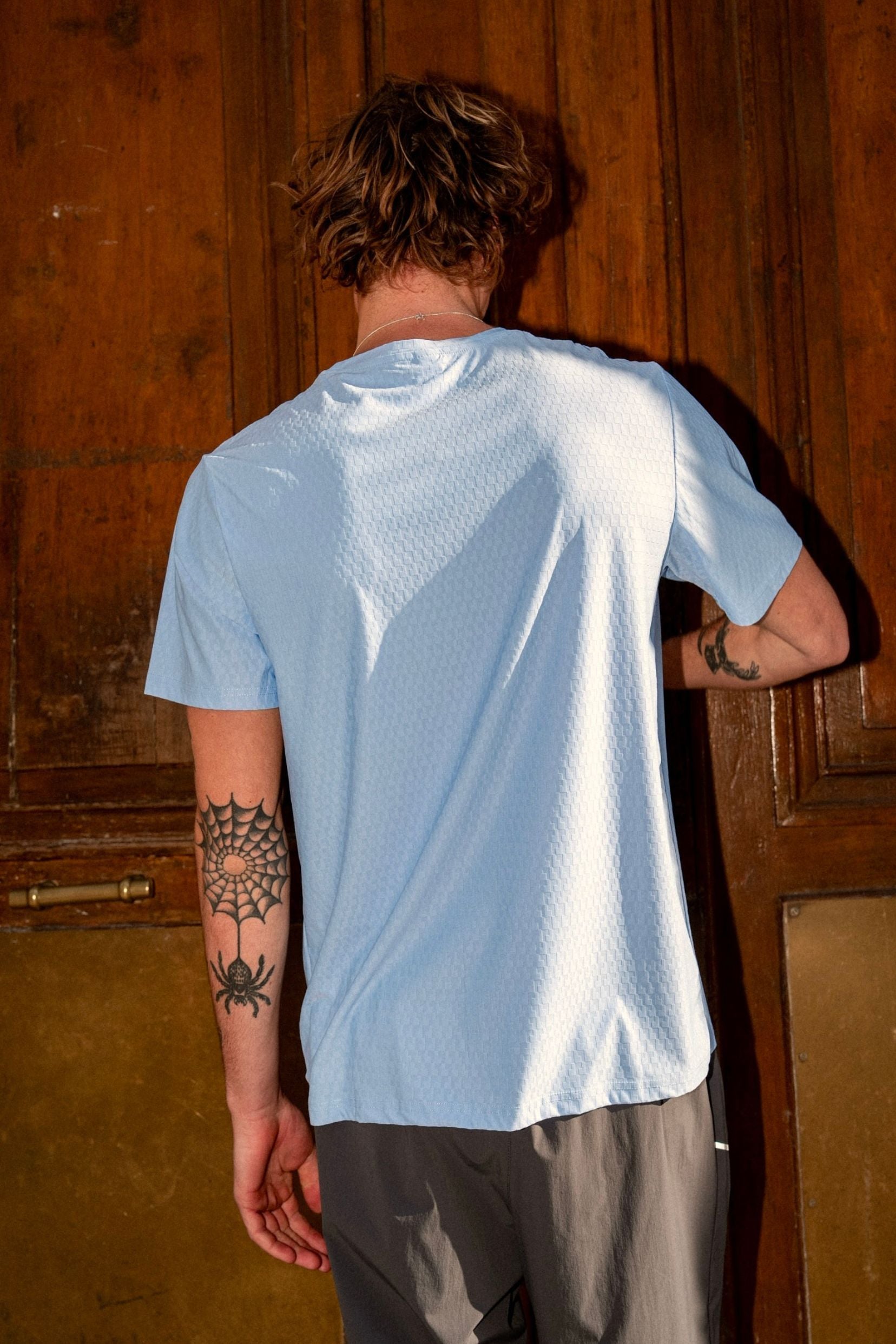 T-shirt sport Rabat - bleu-thumbmail-3