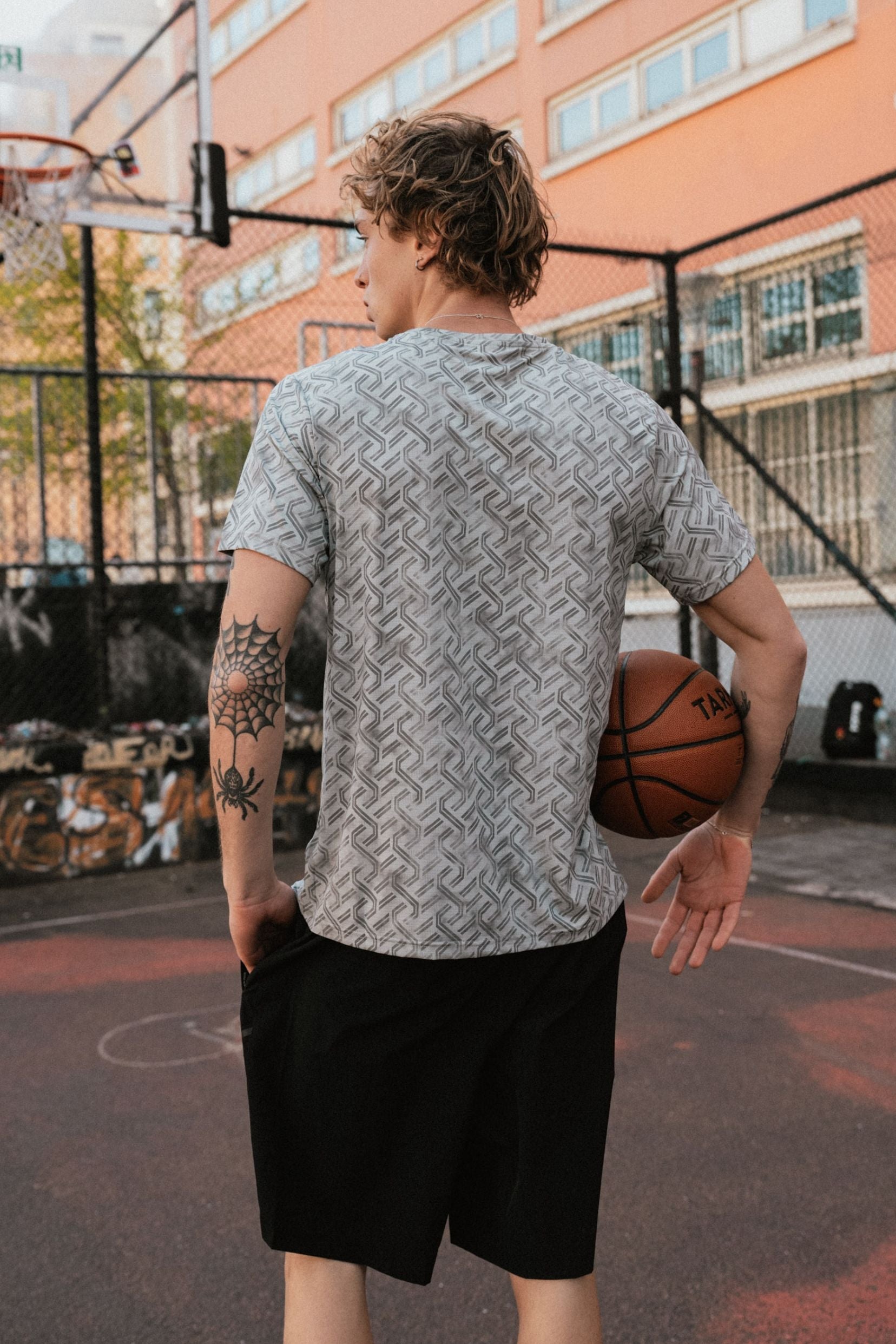 T-shirt sport Agadir - gris-thumbmail-4
