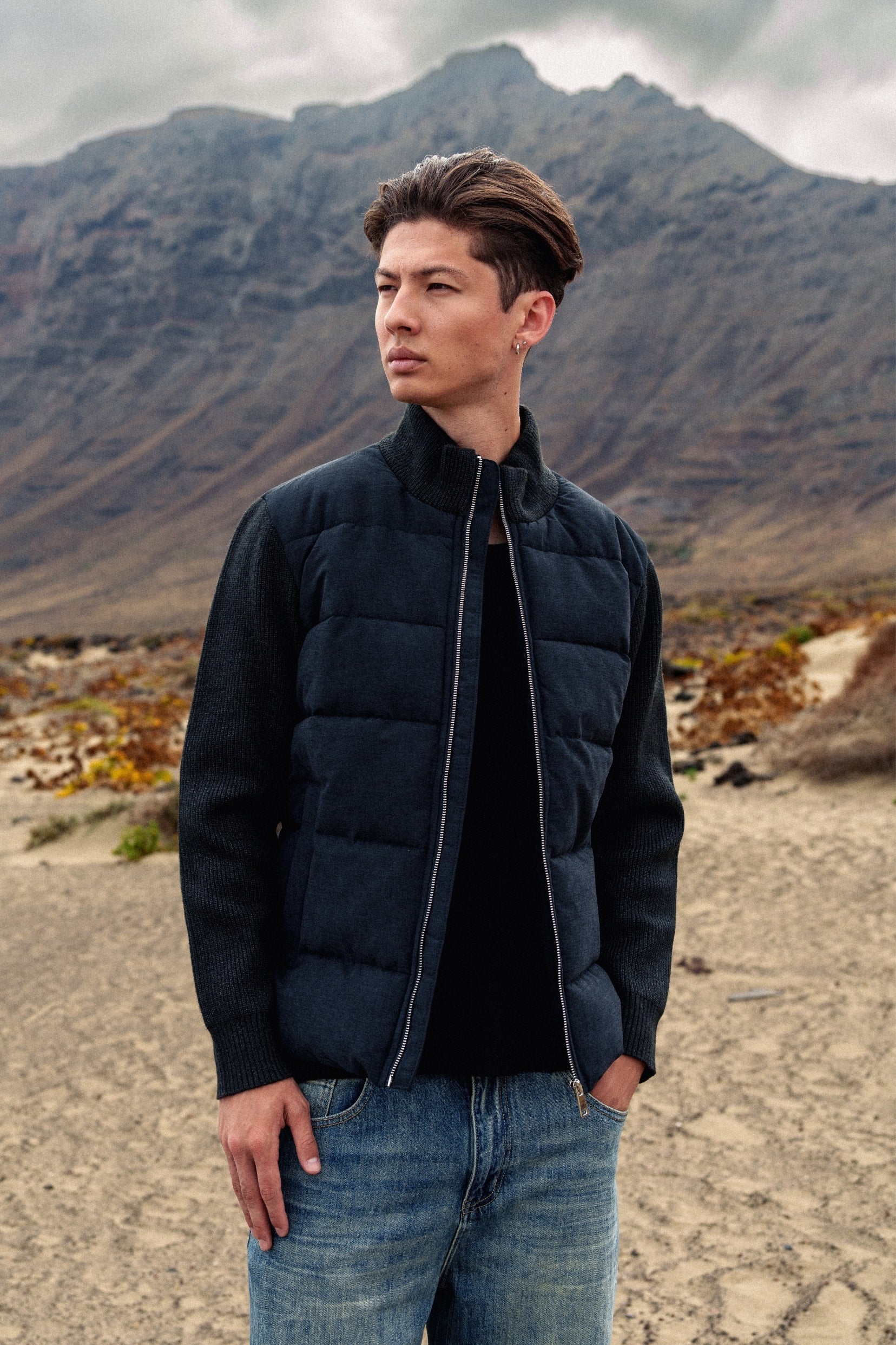 Veste Timanfaya - noir
