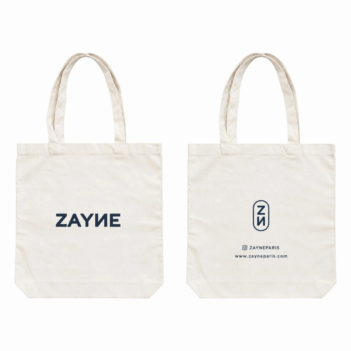 Tote bag Zayne Paris offert - les deux faces